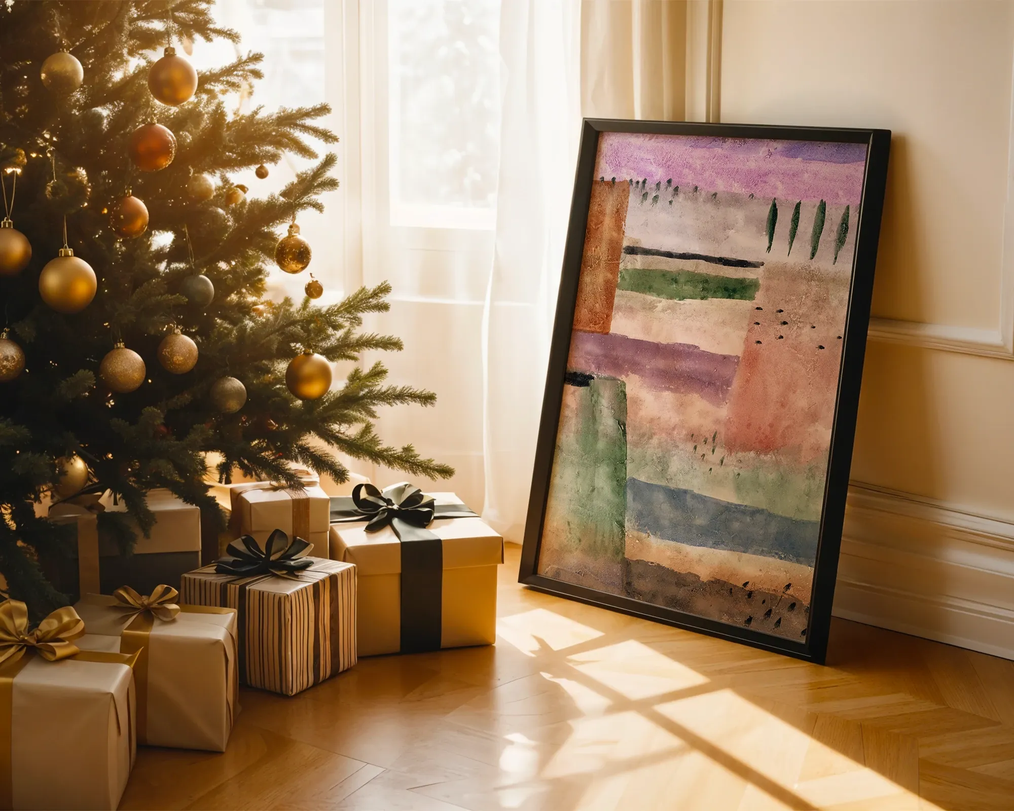 Tuscan Landscape — room view 2