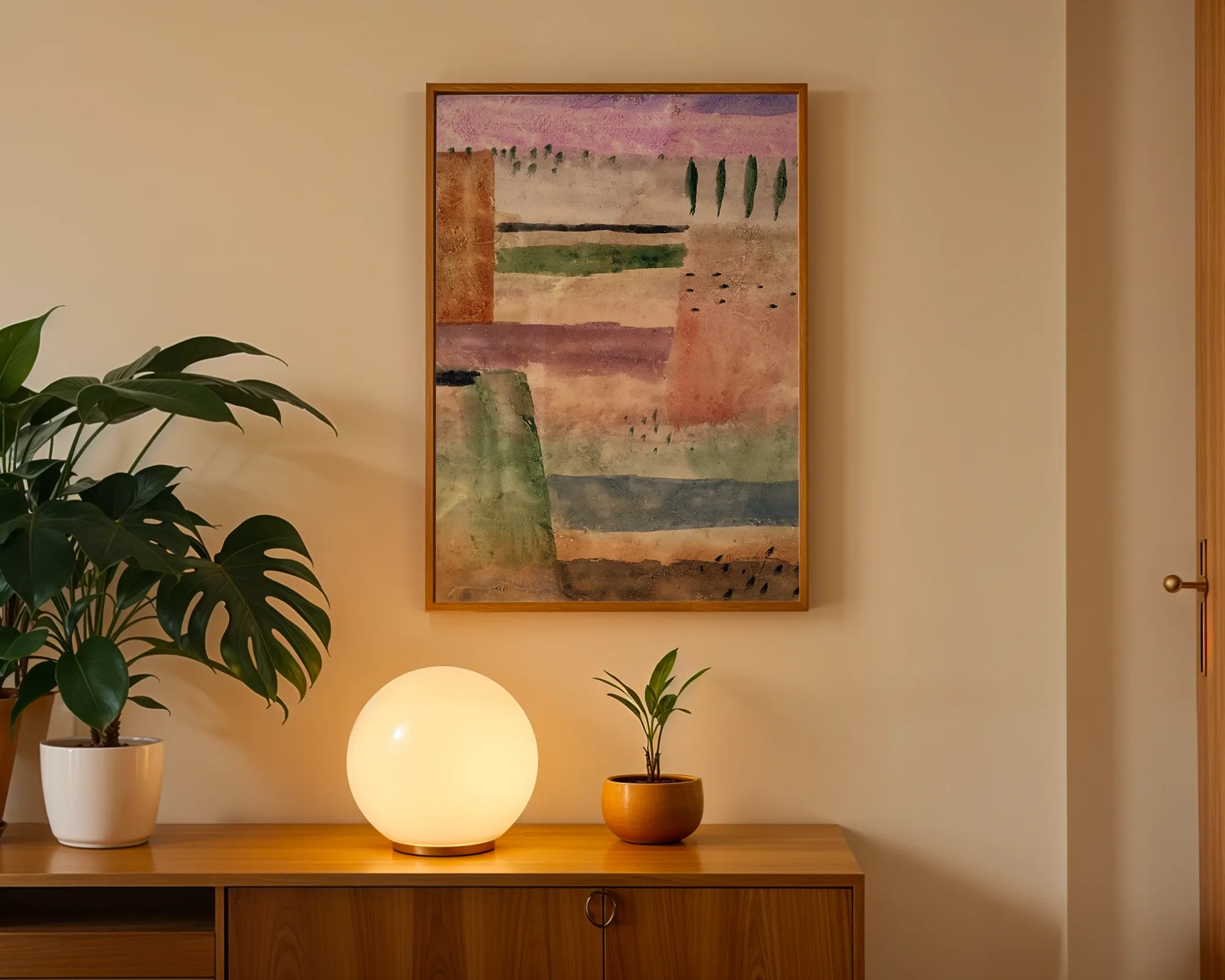 Tuscan Landscape — room view 3