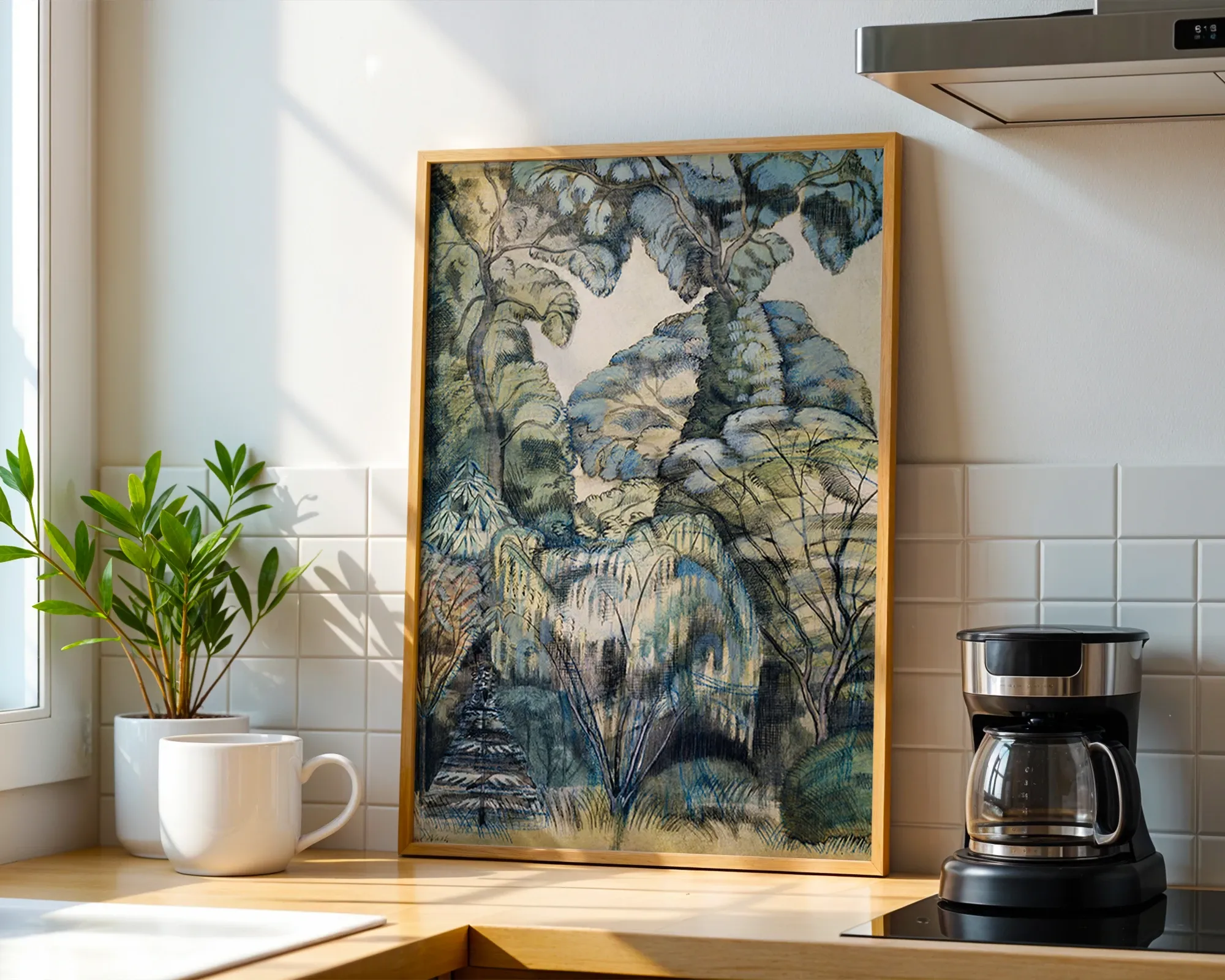 Stylized Woodland Canopy — room view 1