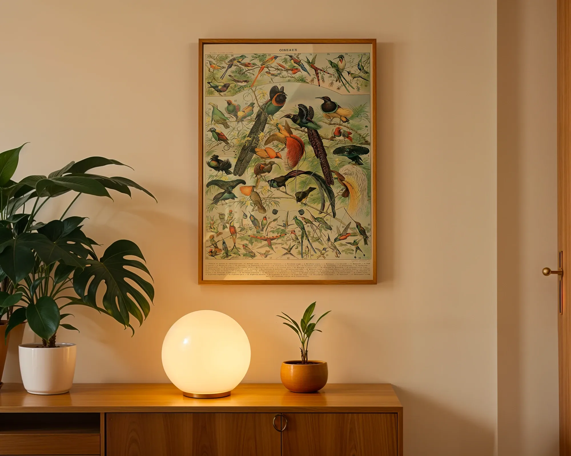 Oiseaux par Adolphe Millot — room view 3