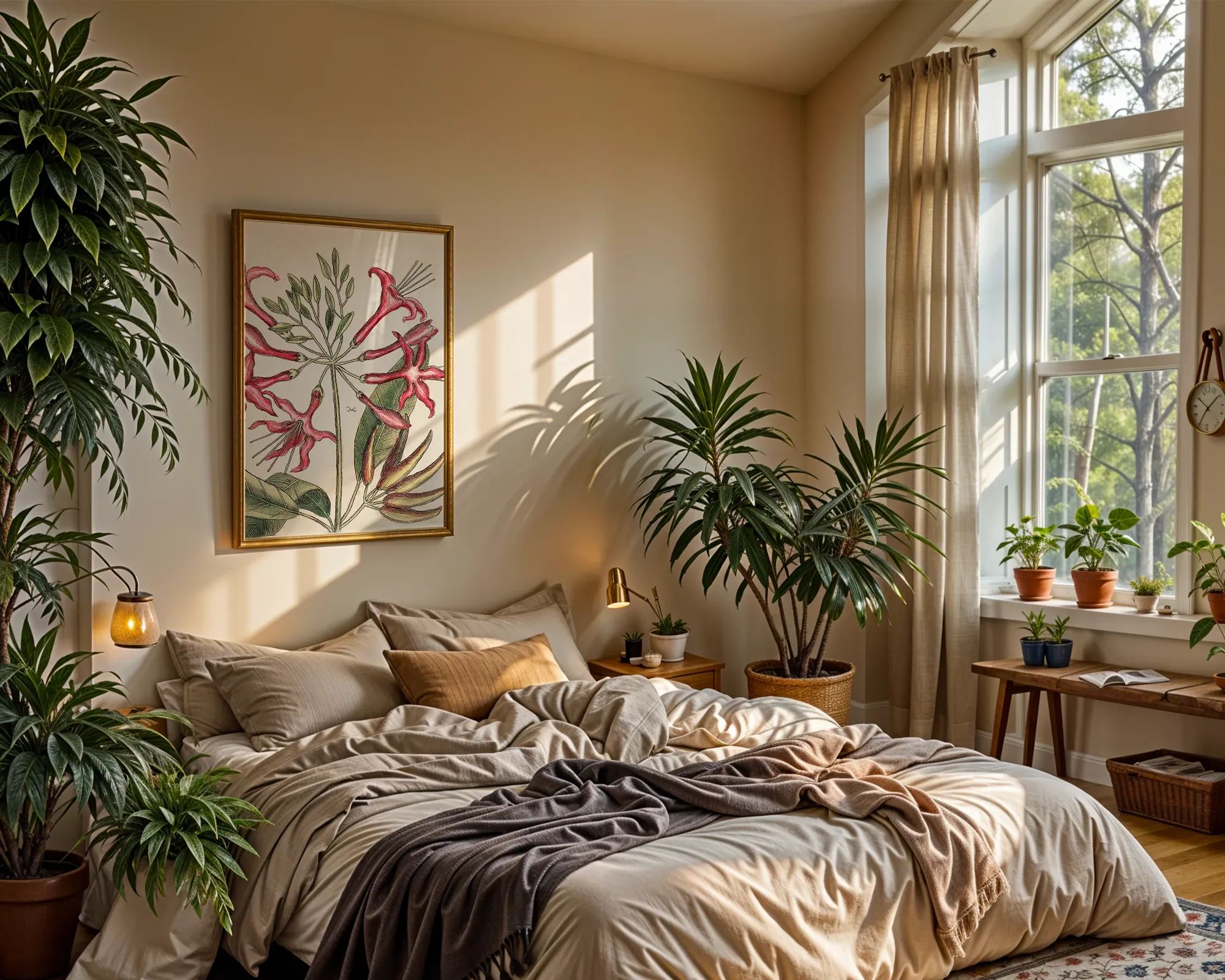 Crimson Honeysuckle Study — room view 4