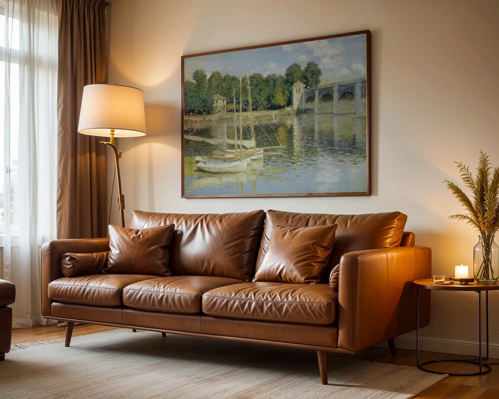 The Bridge at Argenteuil — Print edition, room view 3