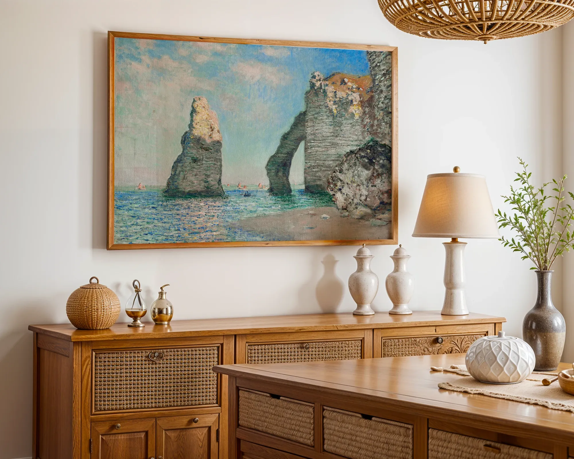 The Manneporte (Étretat) — Print edition, room view 4
