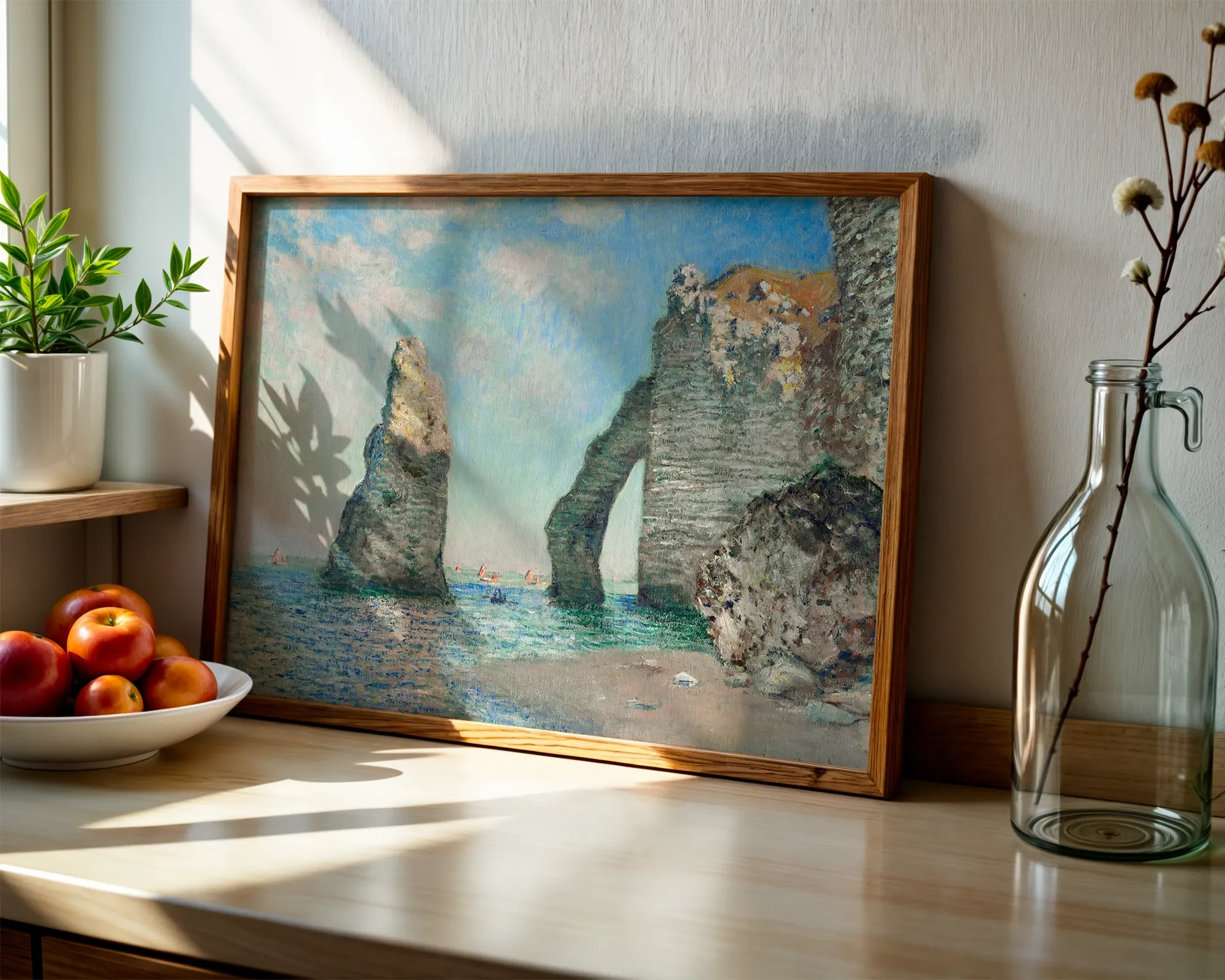 The Manneporte (Étretat) — Print edition, room view 6