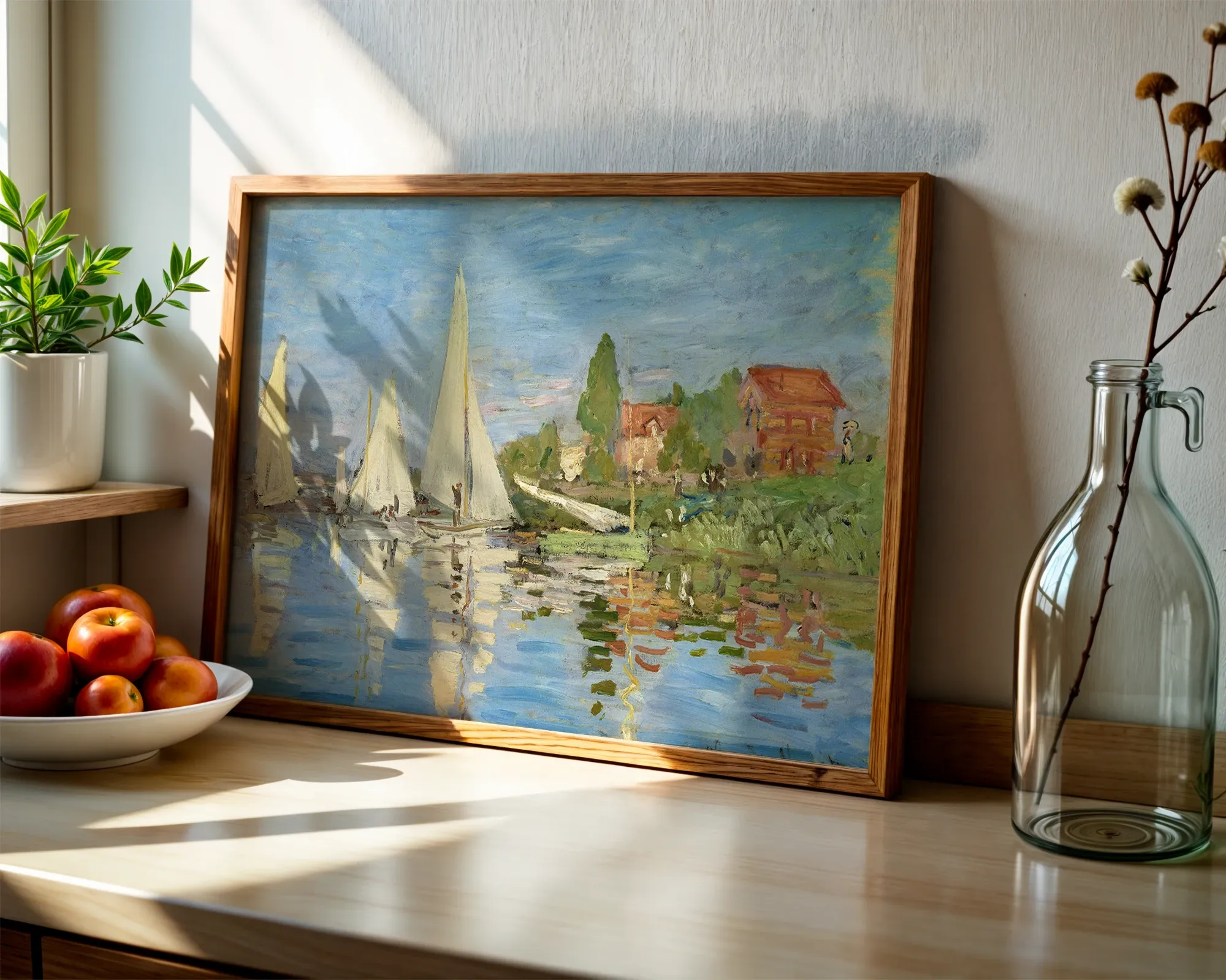 Regatta at Argenteuil — Print edition, room view 6