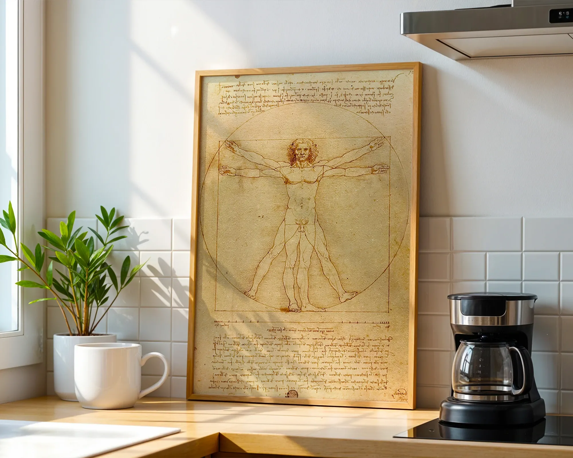Vitruvian Man — room view 1