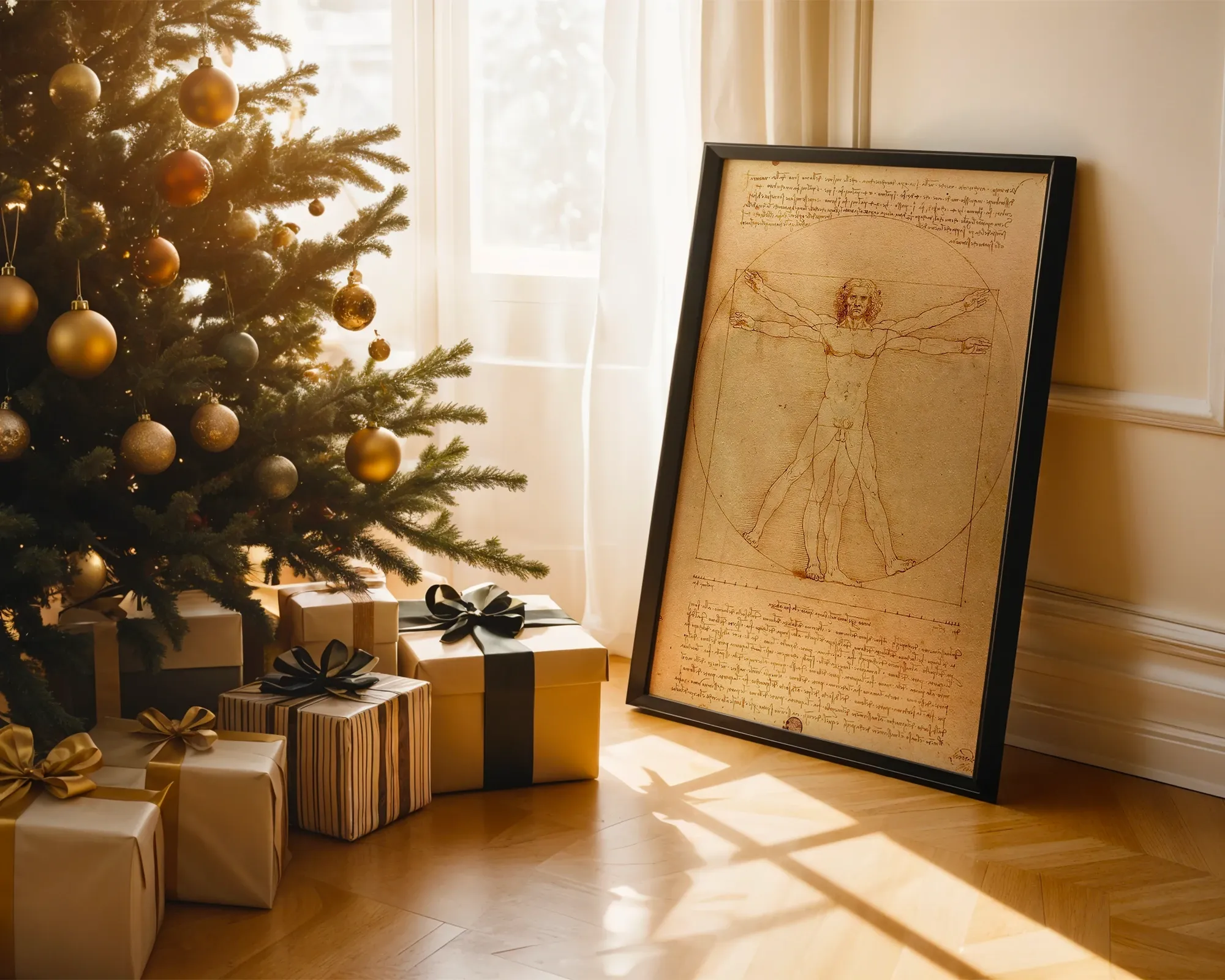 Vitruvian Man — room view 2