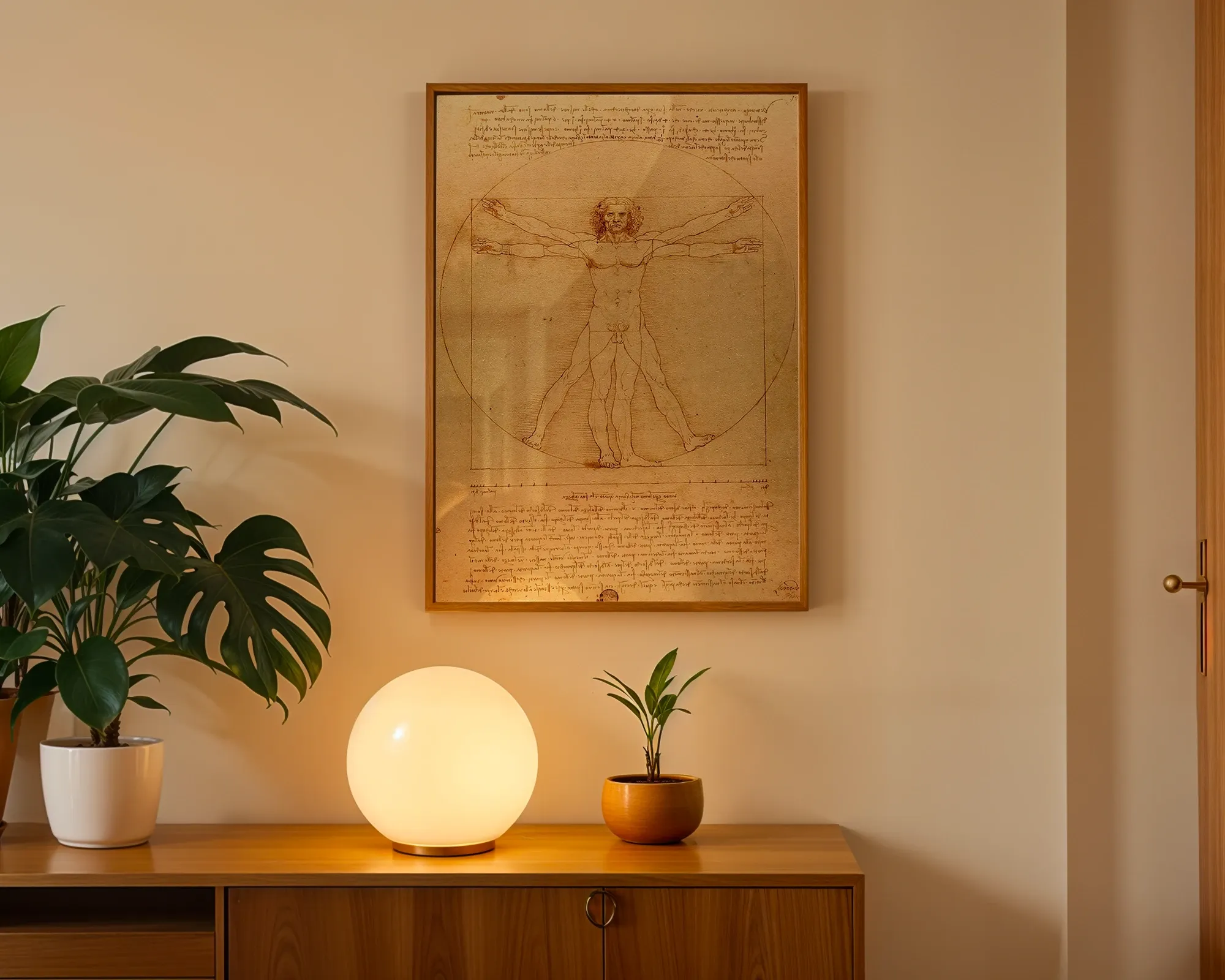 Vitruvian Man — room view 3
