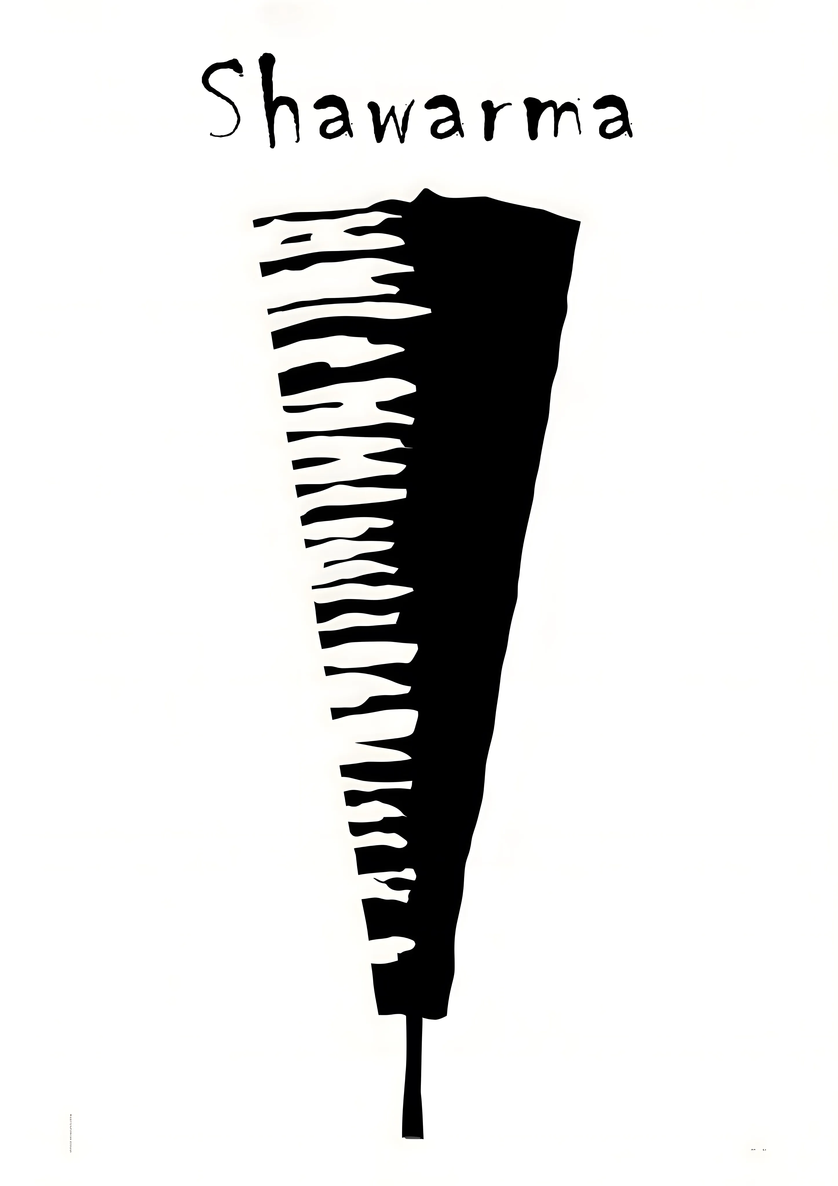 Shawarma Graphic Print — Exclusive 2 art print