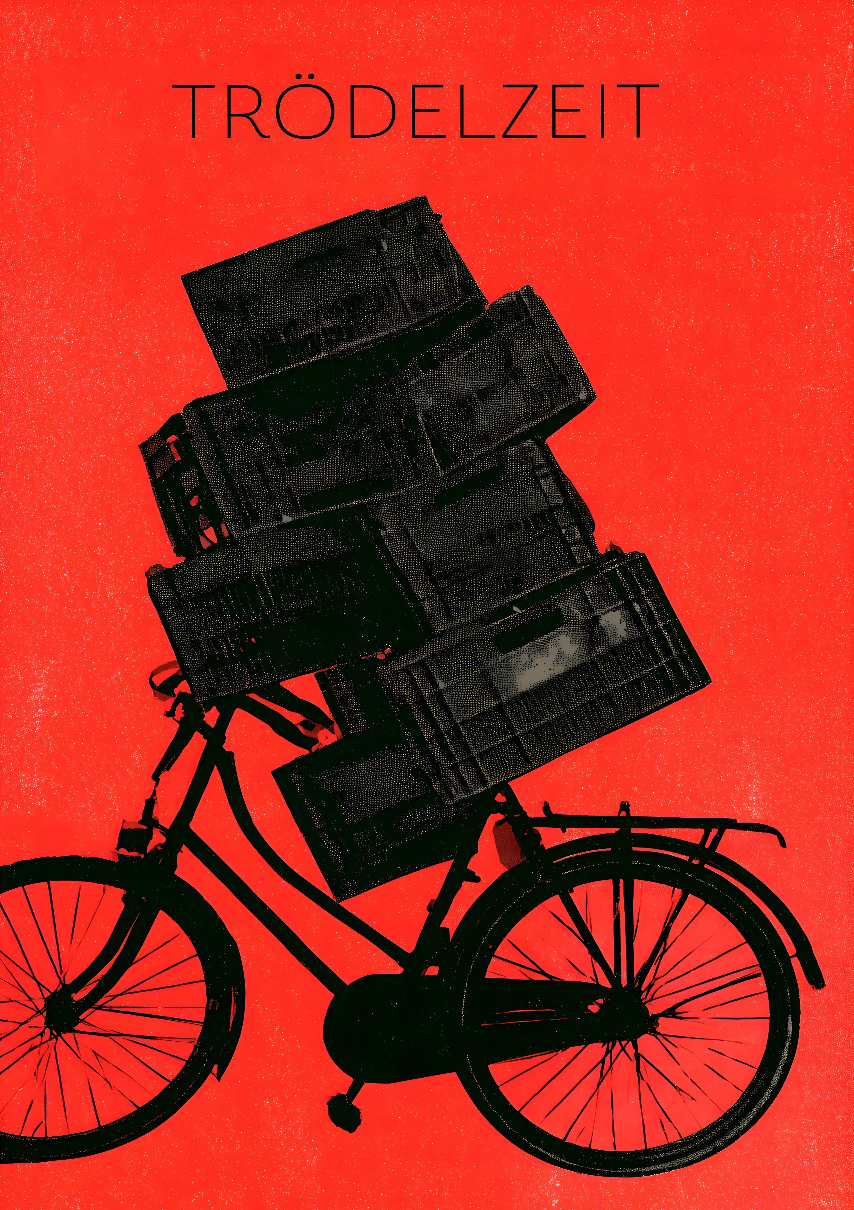 Trödelzeit Bicycle Poster — Exclusive 2 art print