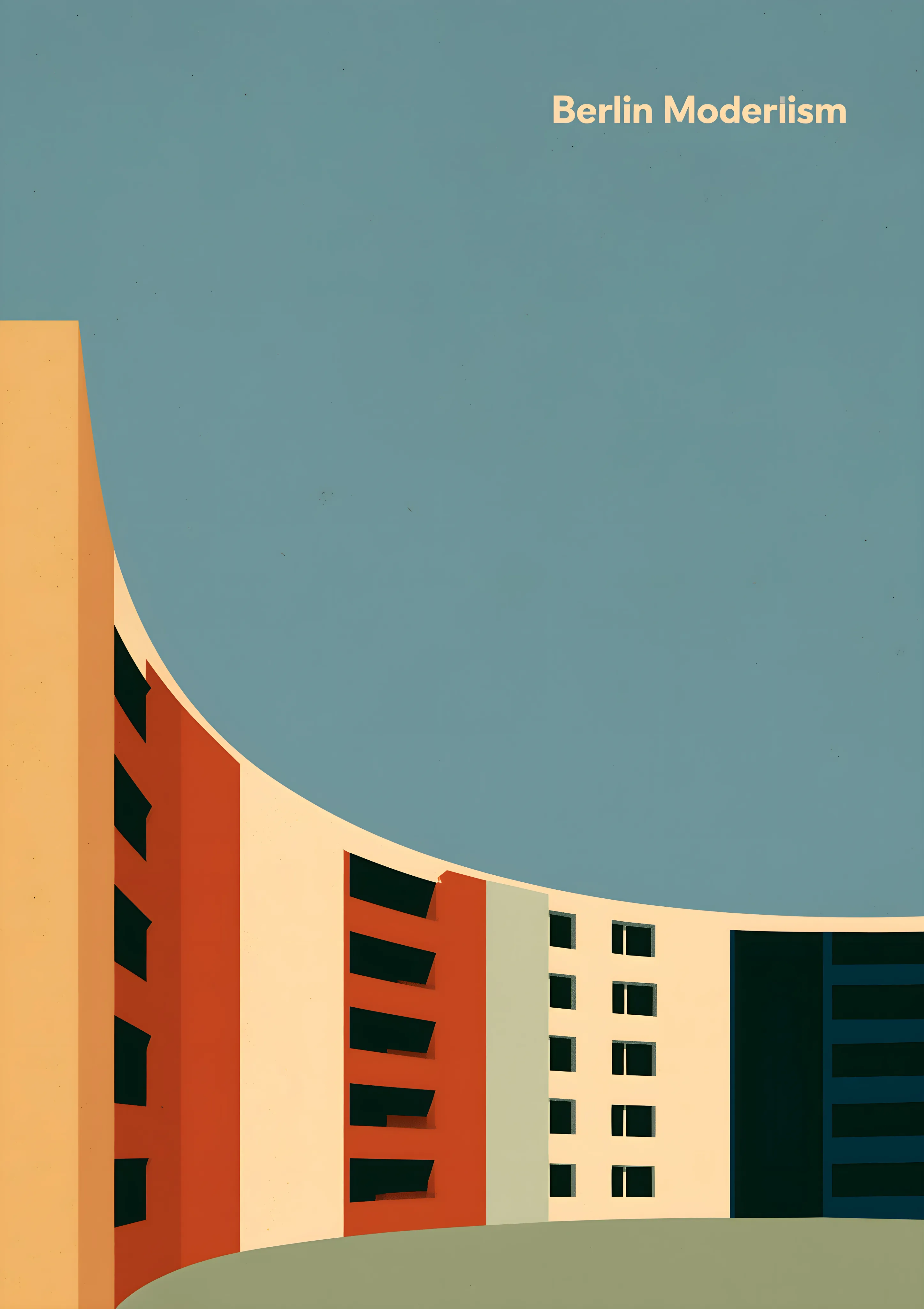 Berlin Modernism Architecture Print — Exclusive 2 art print