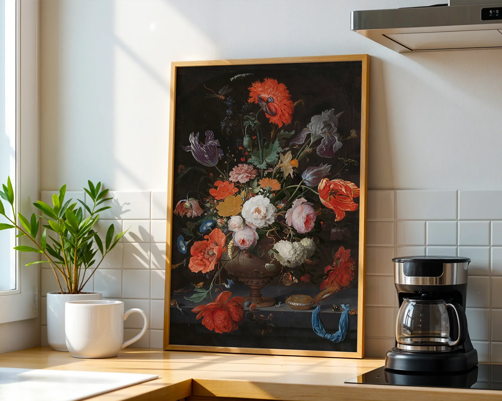 Still Life with Flowers and a Watch — room view 1
