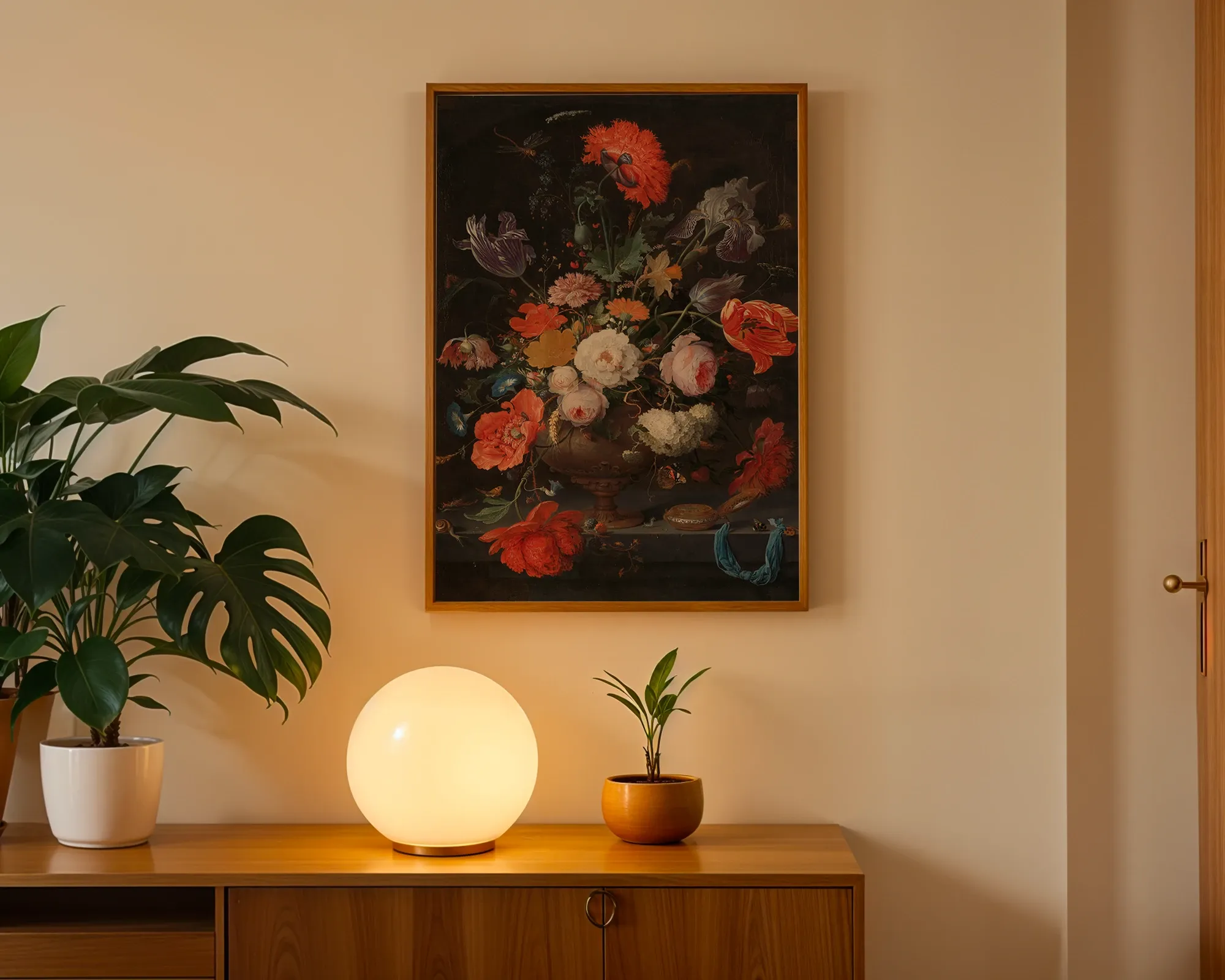 Still Life with Flowers and a Watch — room view 3