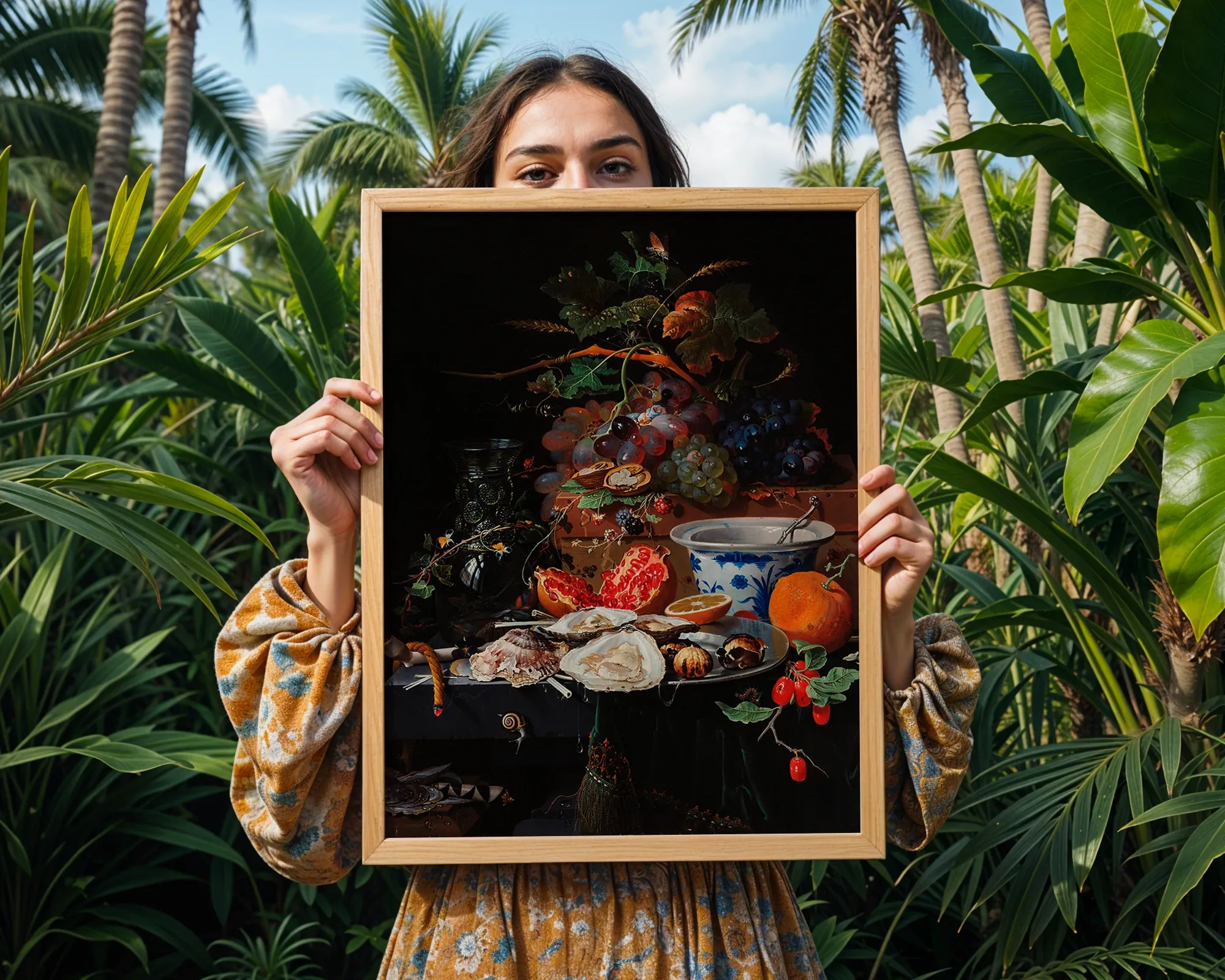 Still Life with Fruit, Oysters and a Porcelain Bowl — room view 5