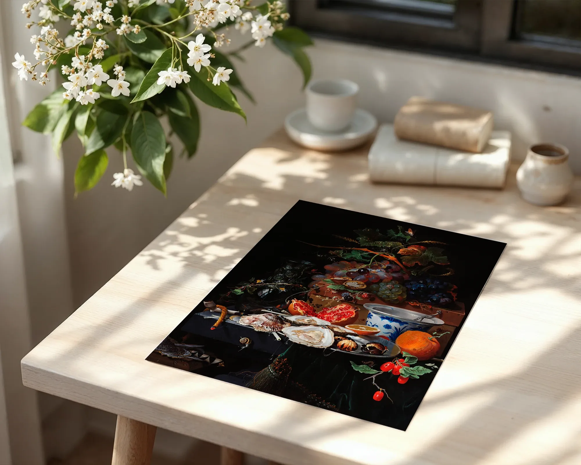 Still Life with Fruit, Oysters and a Porcelain Bowl — room view 6