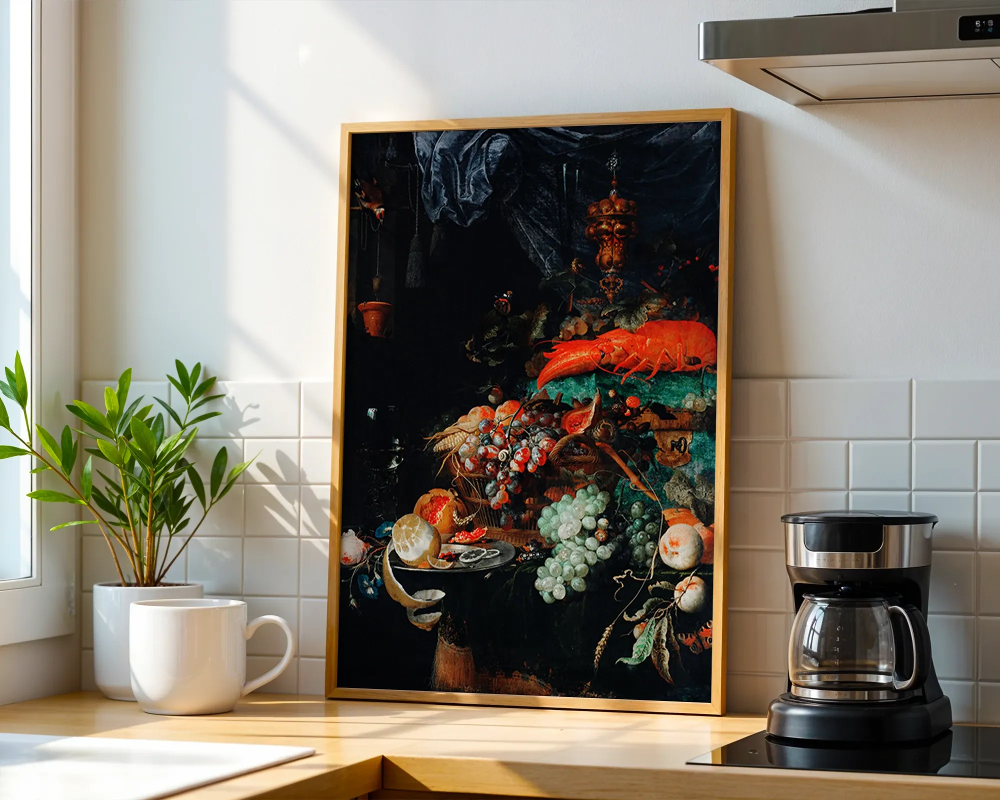 Still Life with Fruit and a Lobster — room view 1