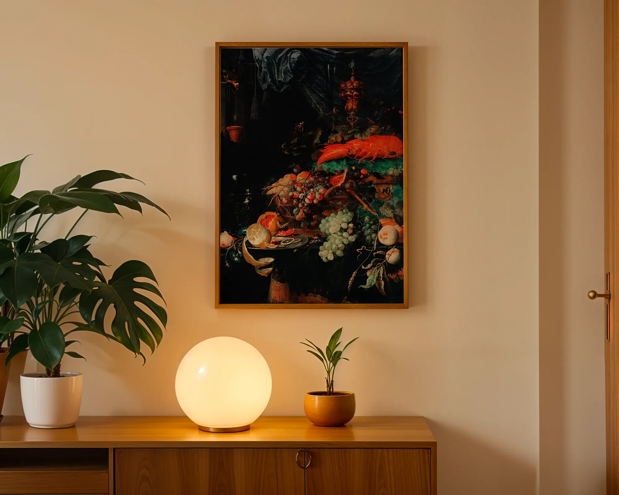 Still Life with Fruit and a Lobster — room view 3