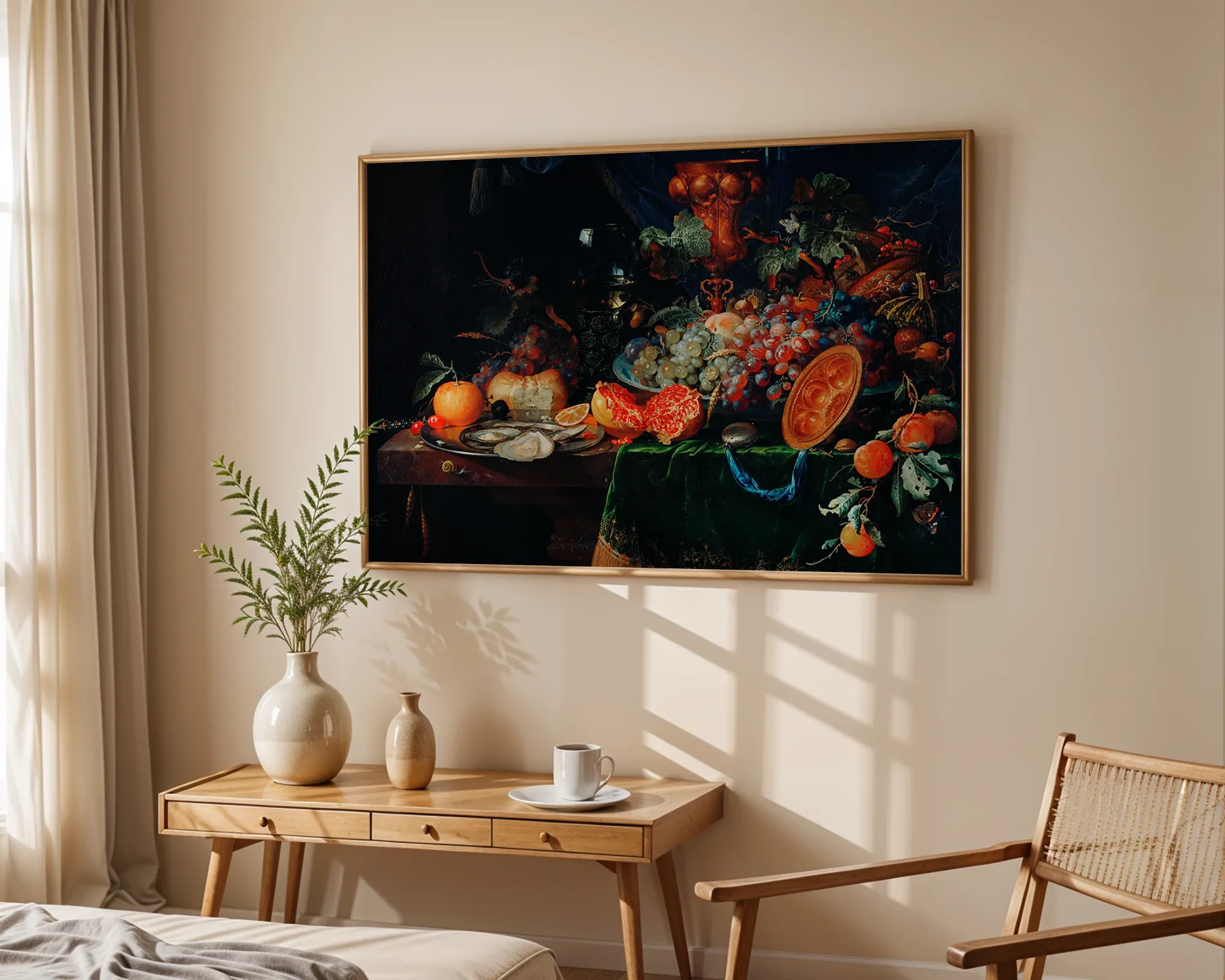 A Still Life with Fruit, Oysters and a Goblet — room view 1