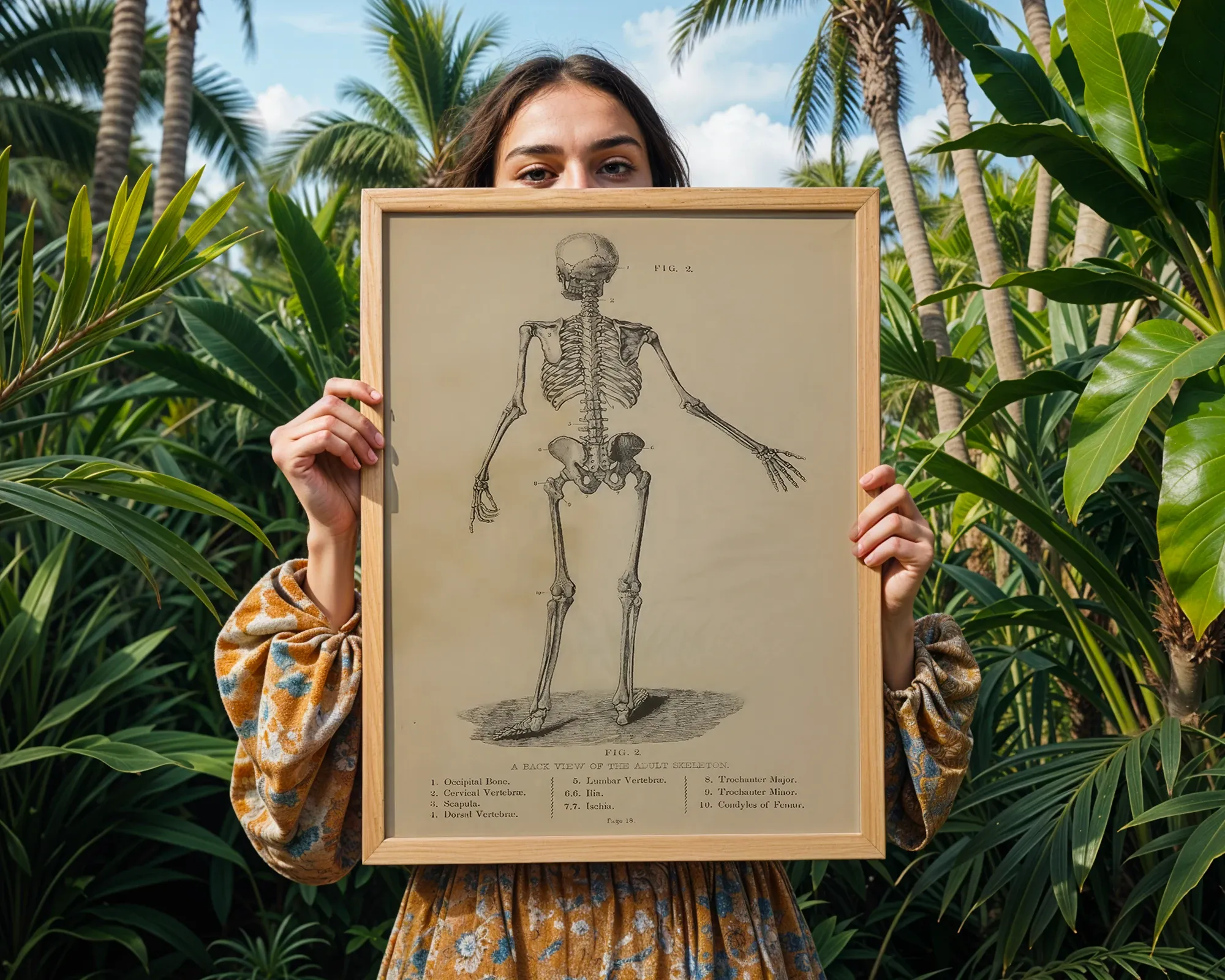 Back View of the Adult Skeleton — room view 5