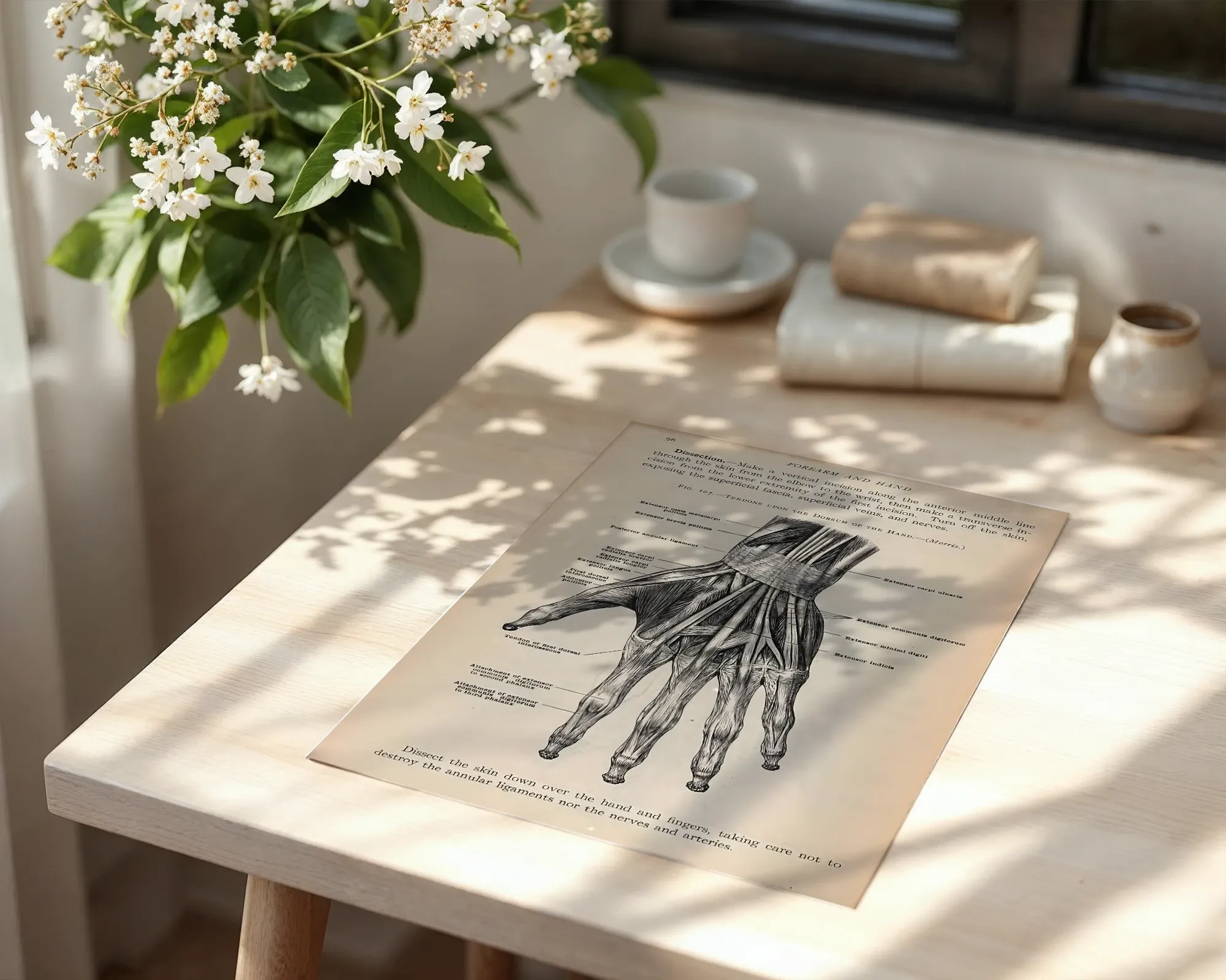 Tendons Upon the Dorsum of the Hand — room view 6