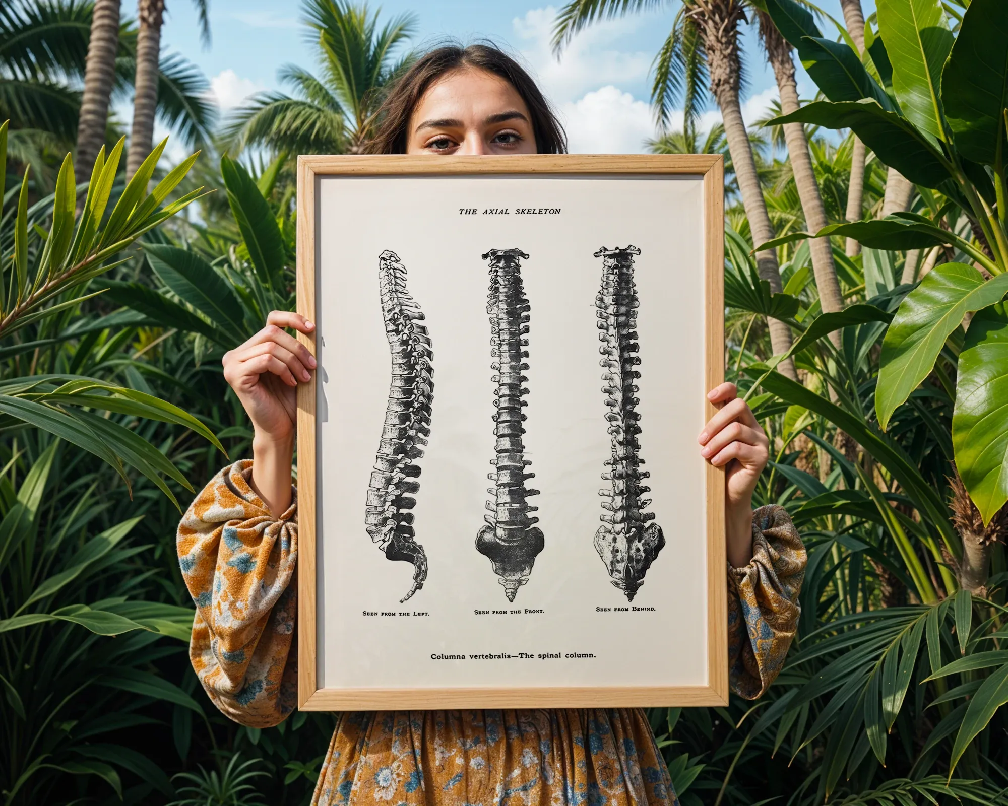The Axial Skeleton: Spinal Column — room view 5