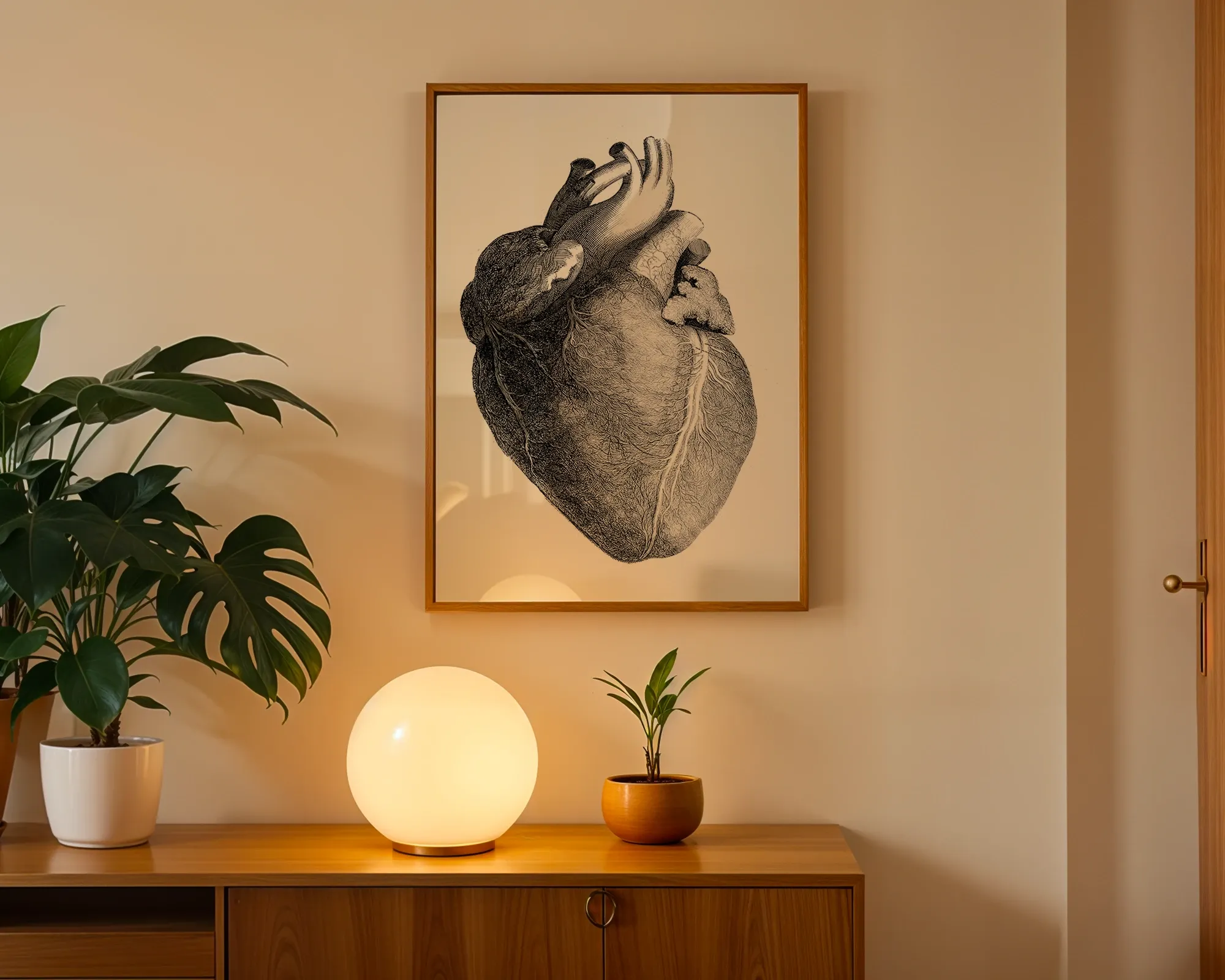 Anatomical Human Heart — room view 3