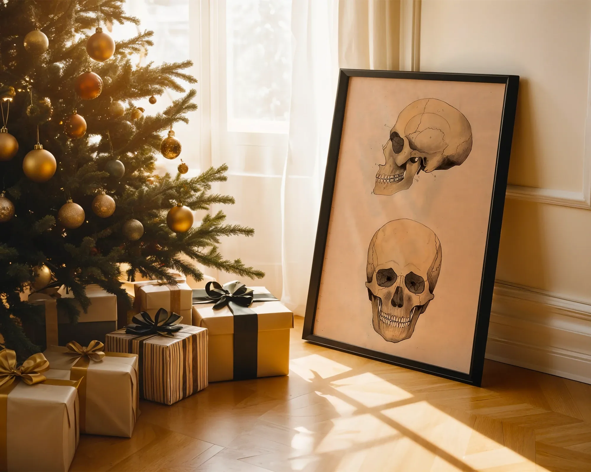 Human Skull Anatomical Study — room view 2