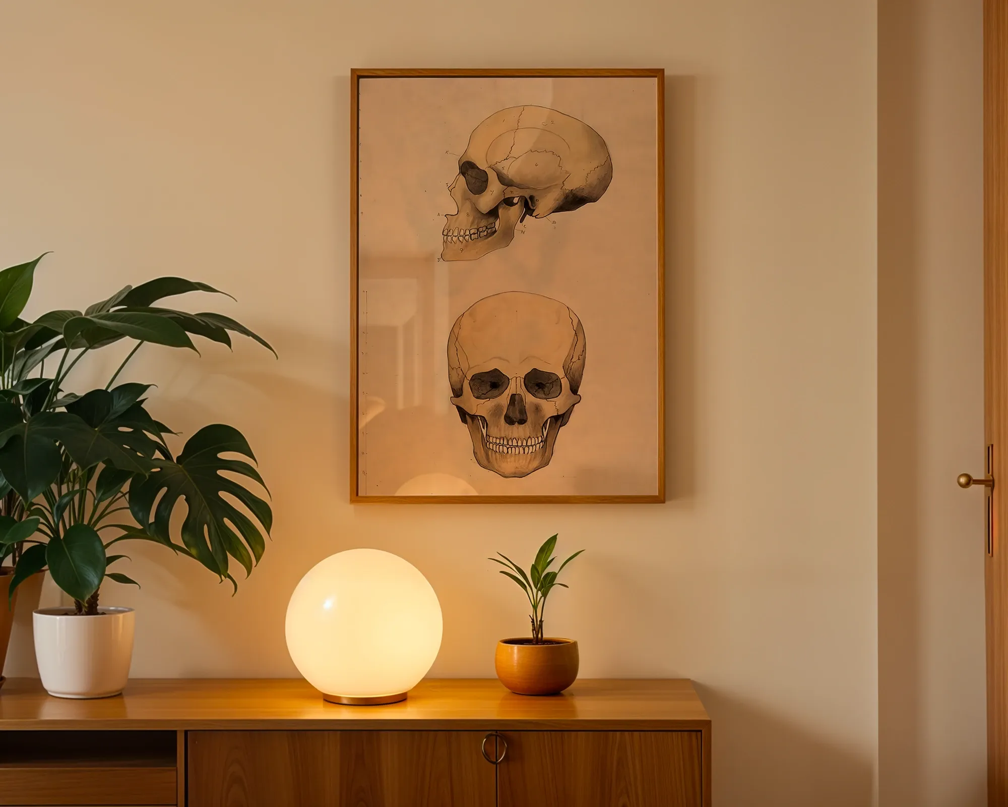 Human Skull Anatomical Study — room view 3