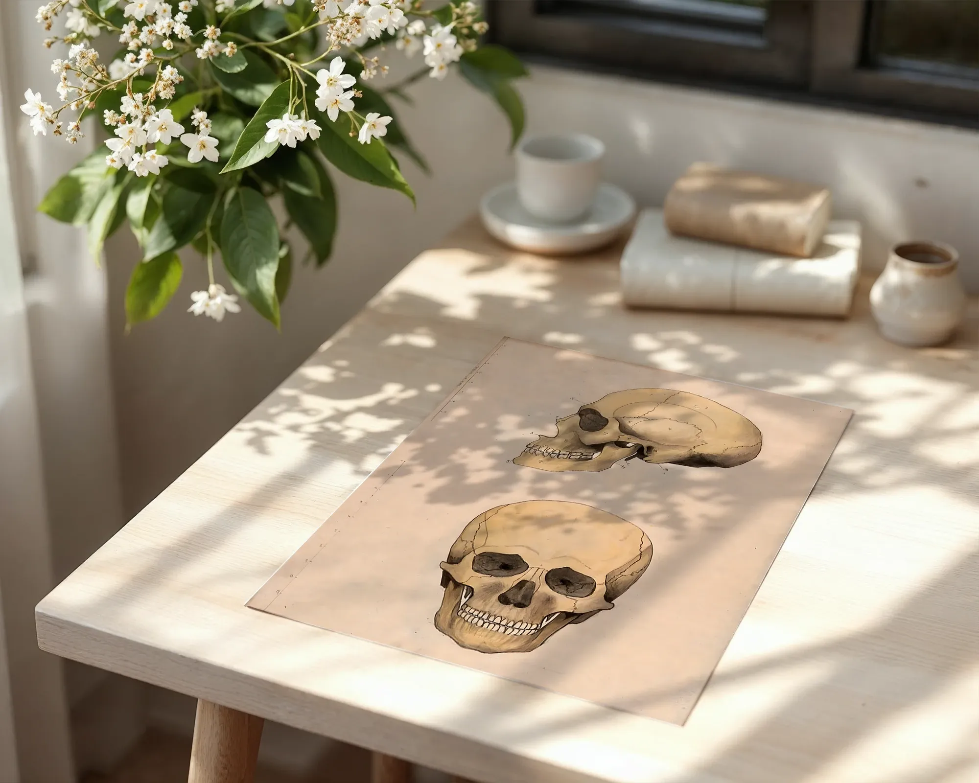 Human Skull Anatomical Study — room view 6