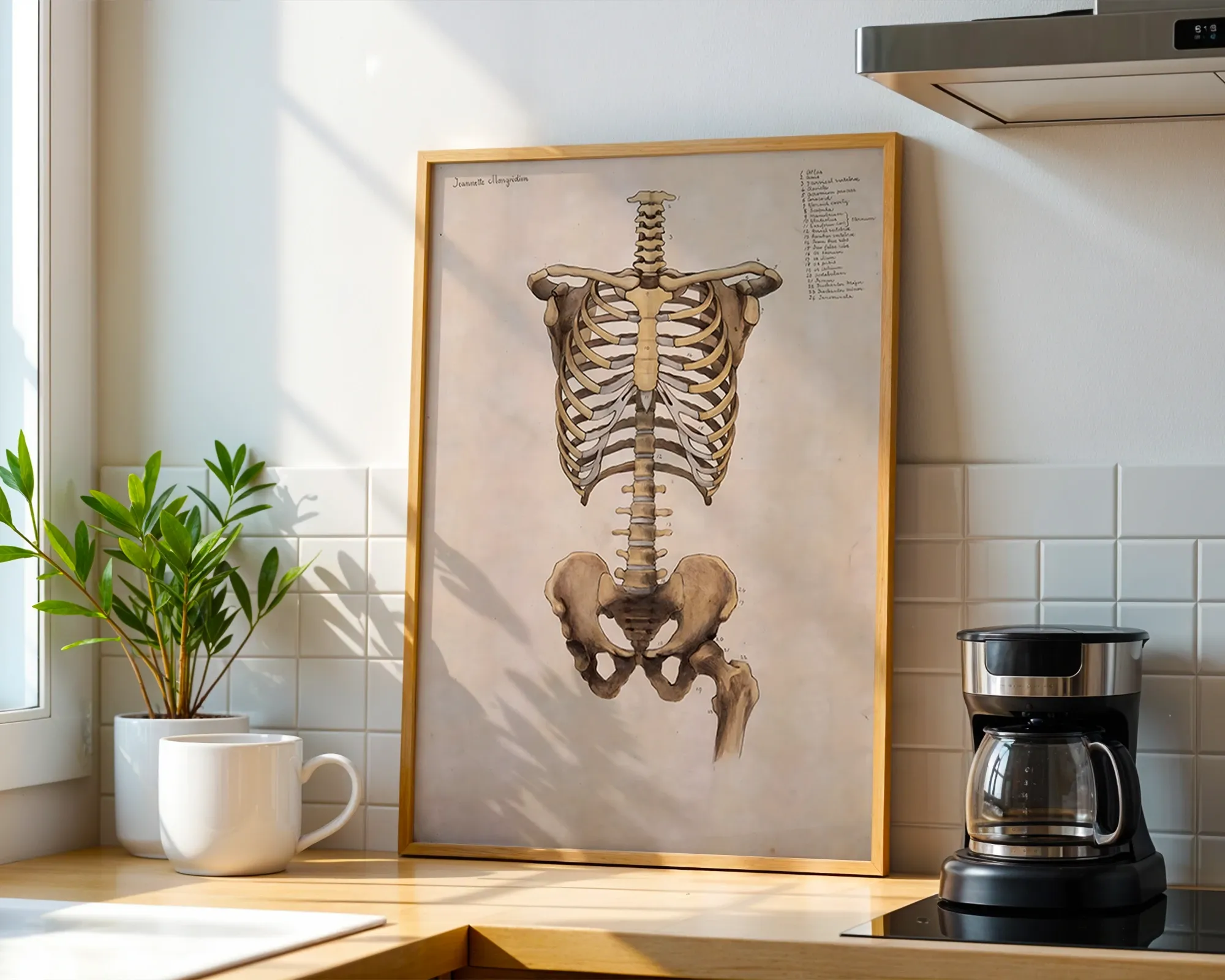 Anatomical Study of the Skeleton — room view 1