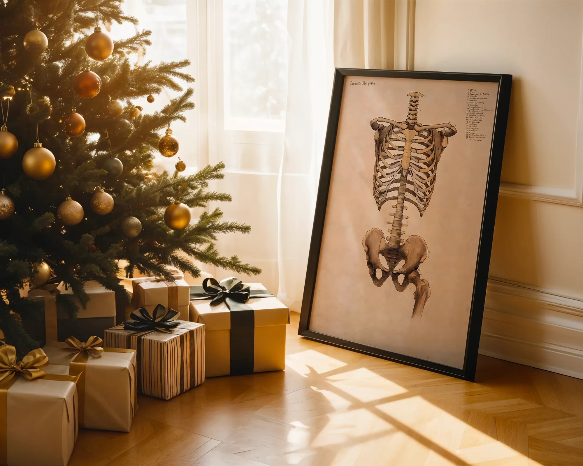 Anatomical Study of the Skeleton — room view 2