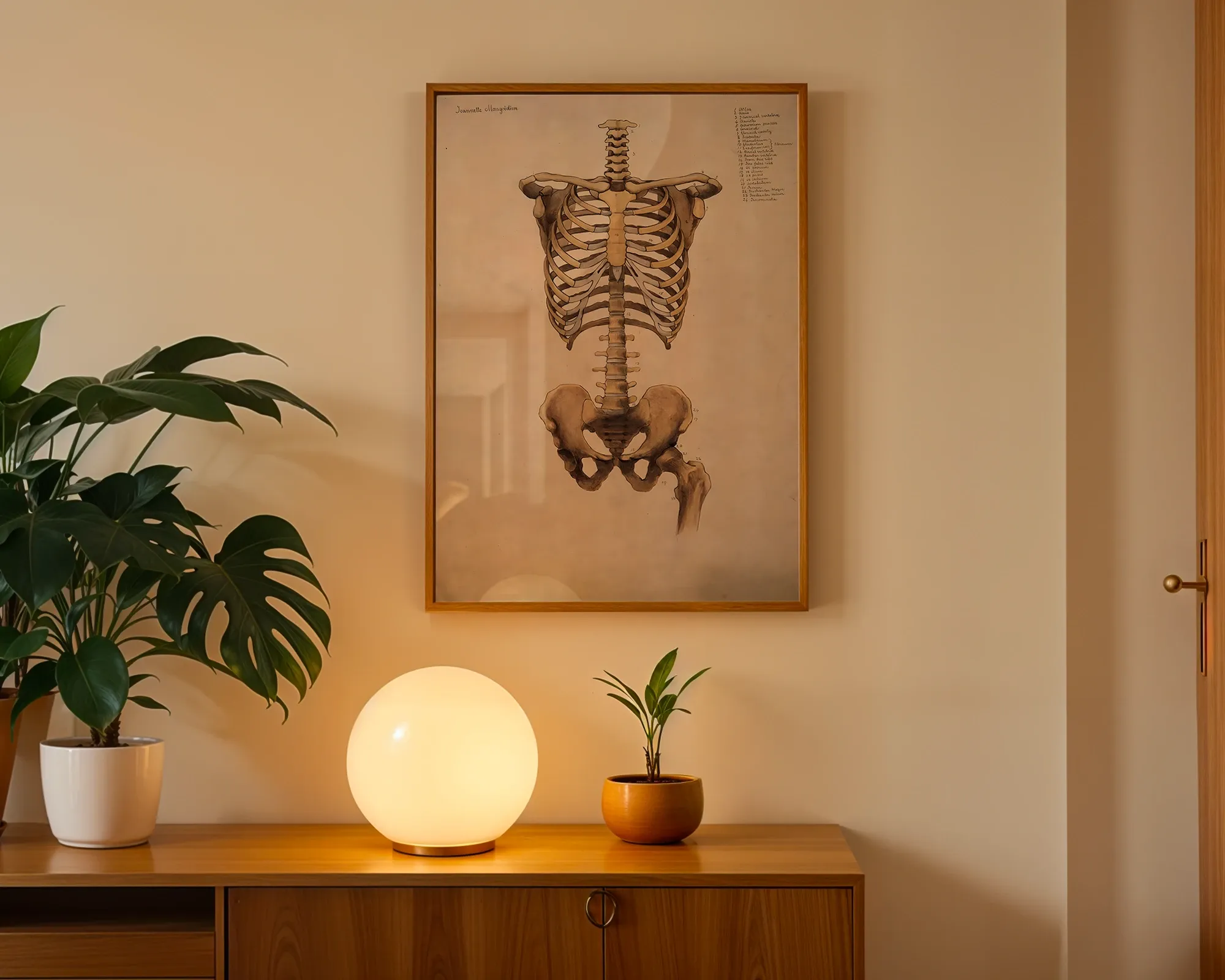 Anatomical Study of the Skeleton — room view 3
