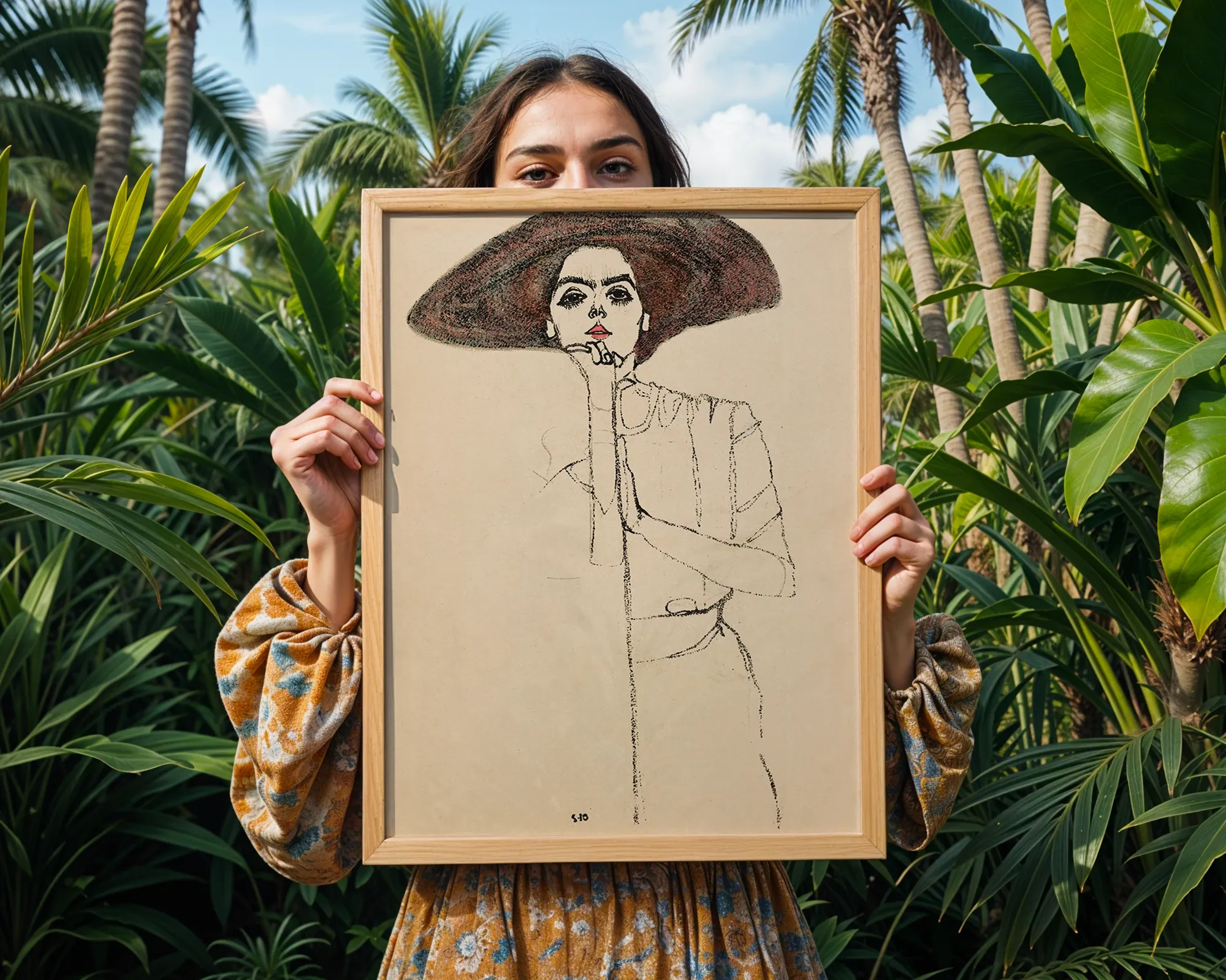 Portrait of a Woman — Print edition, room view 5