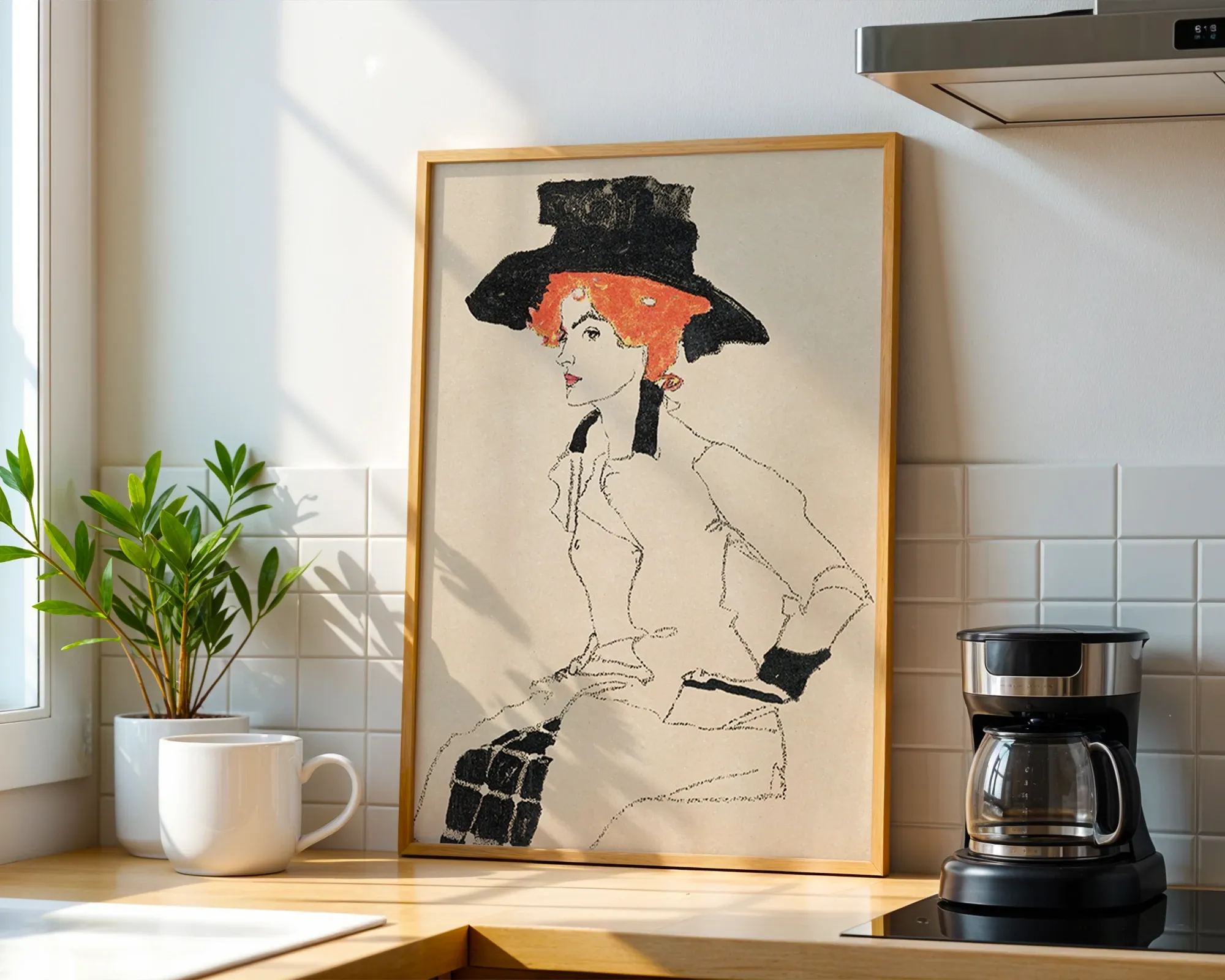 Portrait of a Woman — Print edition, room view 1