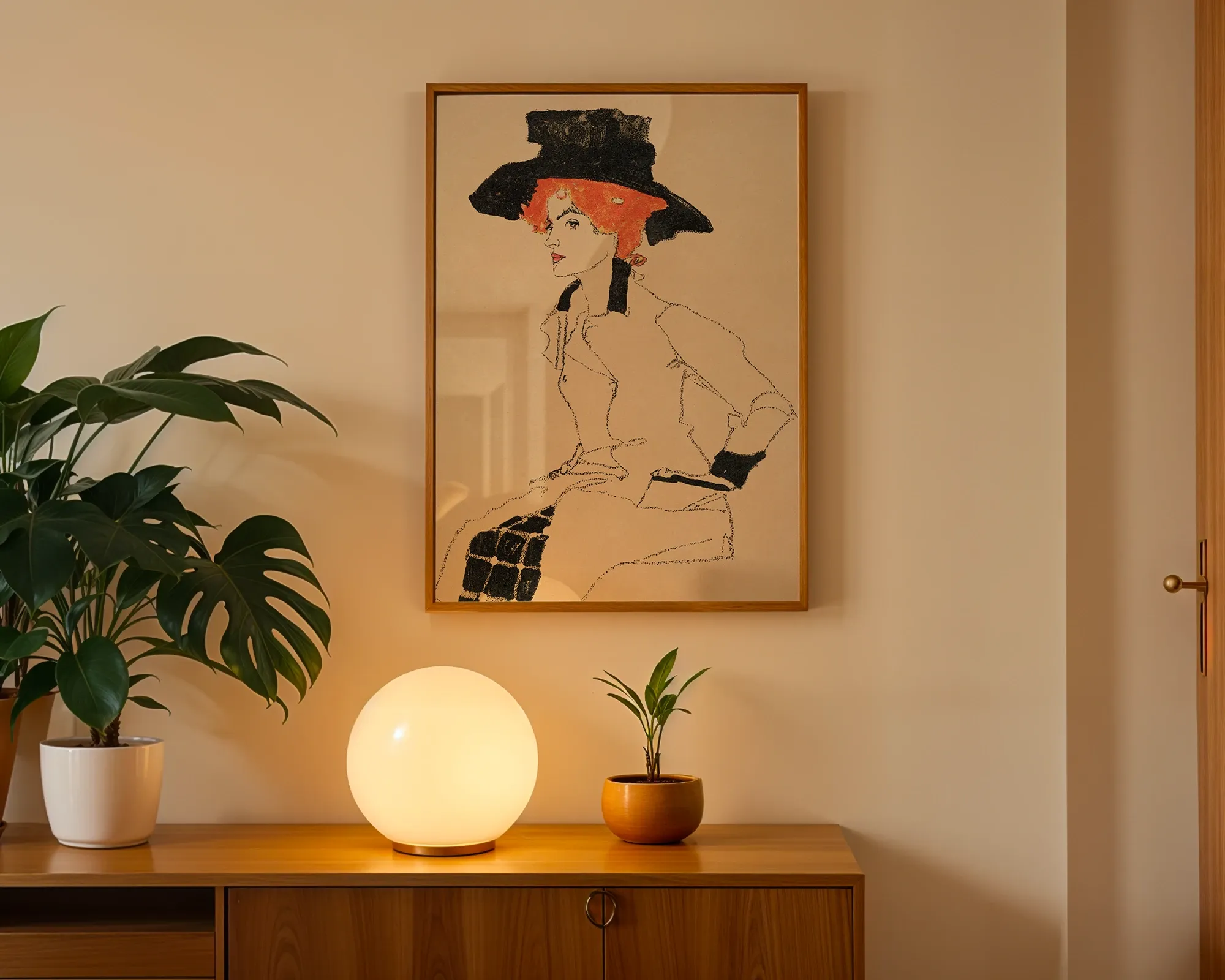 Portrait of a Woman — Print edition, room view 3