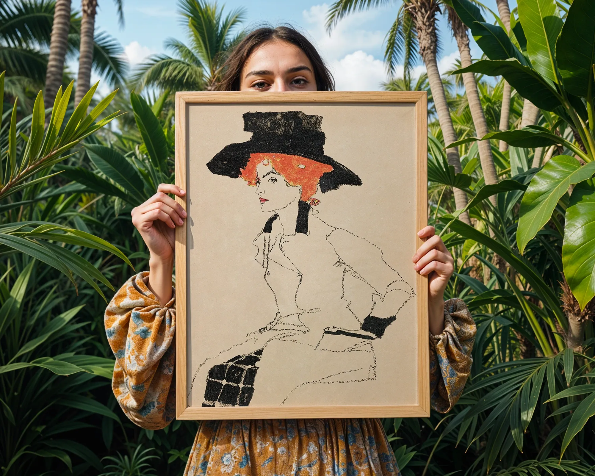 Portrait of a Woman — Print edition, room view 5