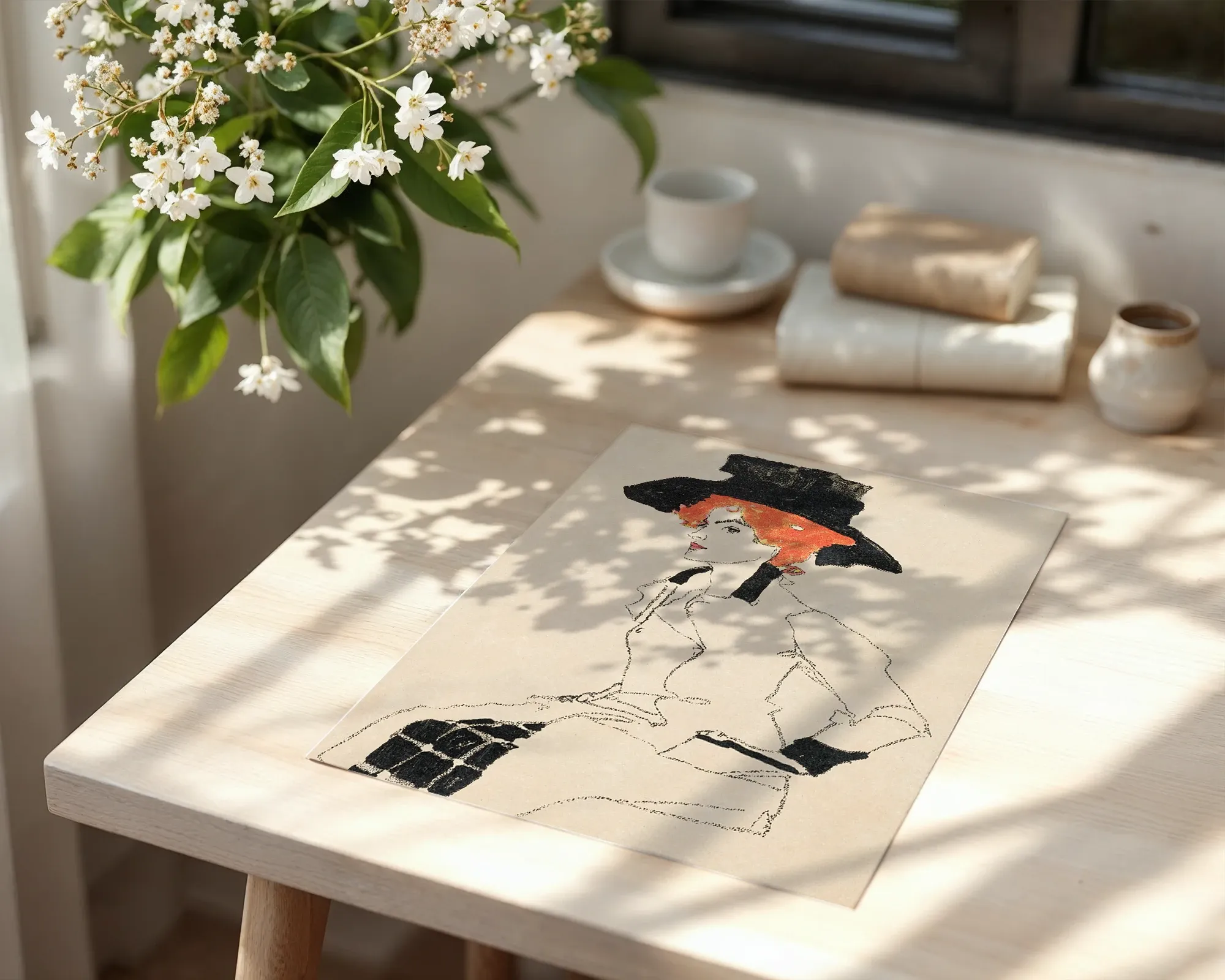 Portrait of a Woman — Print edition, room view 6