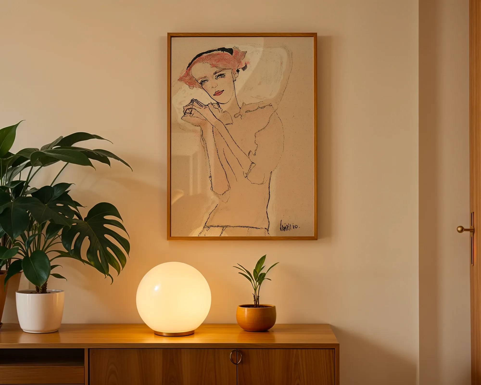 Portrait of a Woman — Print edition, room view 3