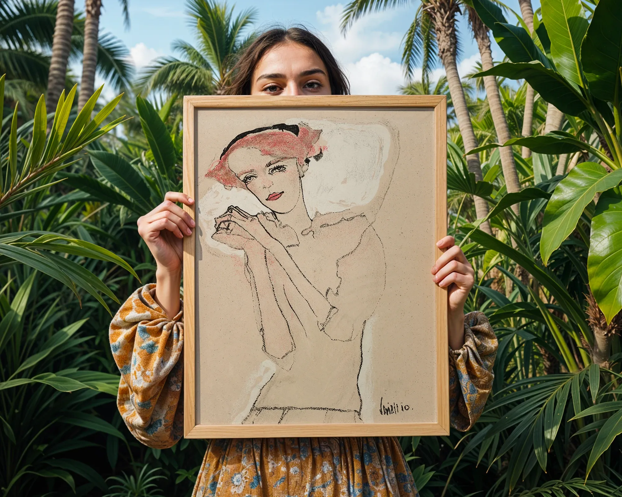 Portrait of a Woman — Print edition, room view 5