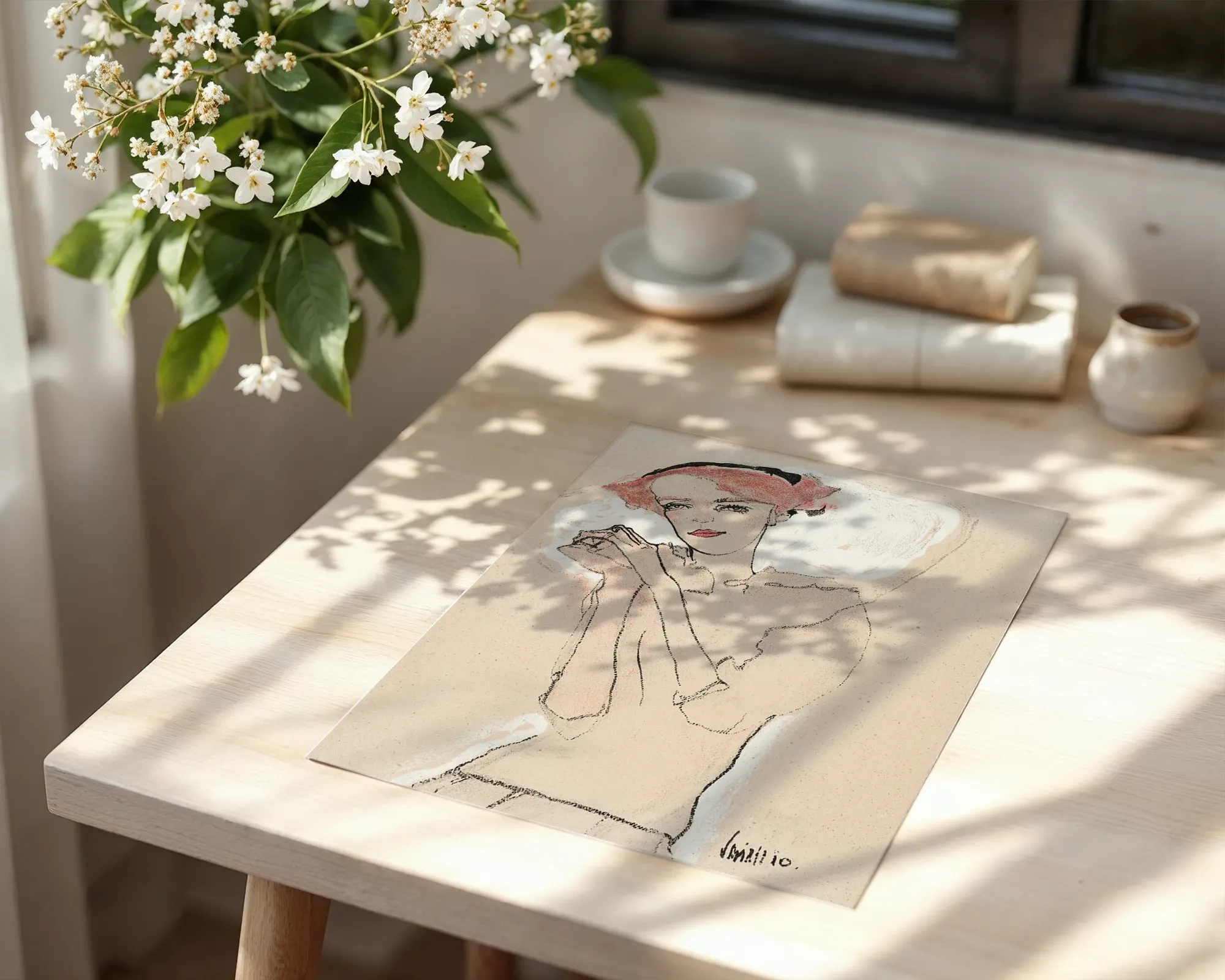 Portrait of a Woman — Print edition, room view 6