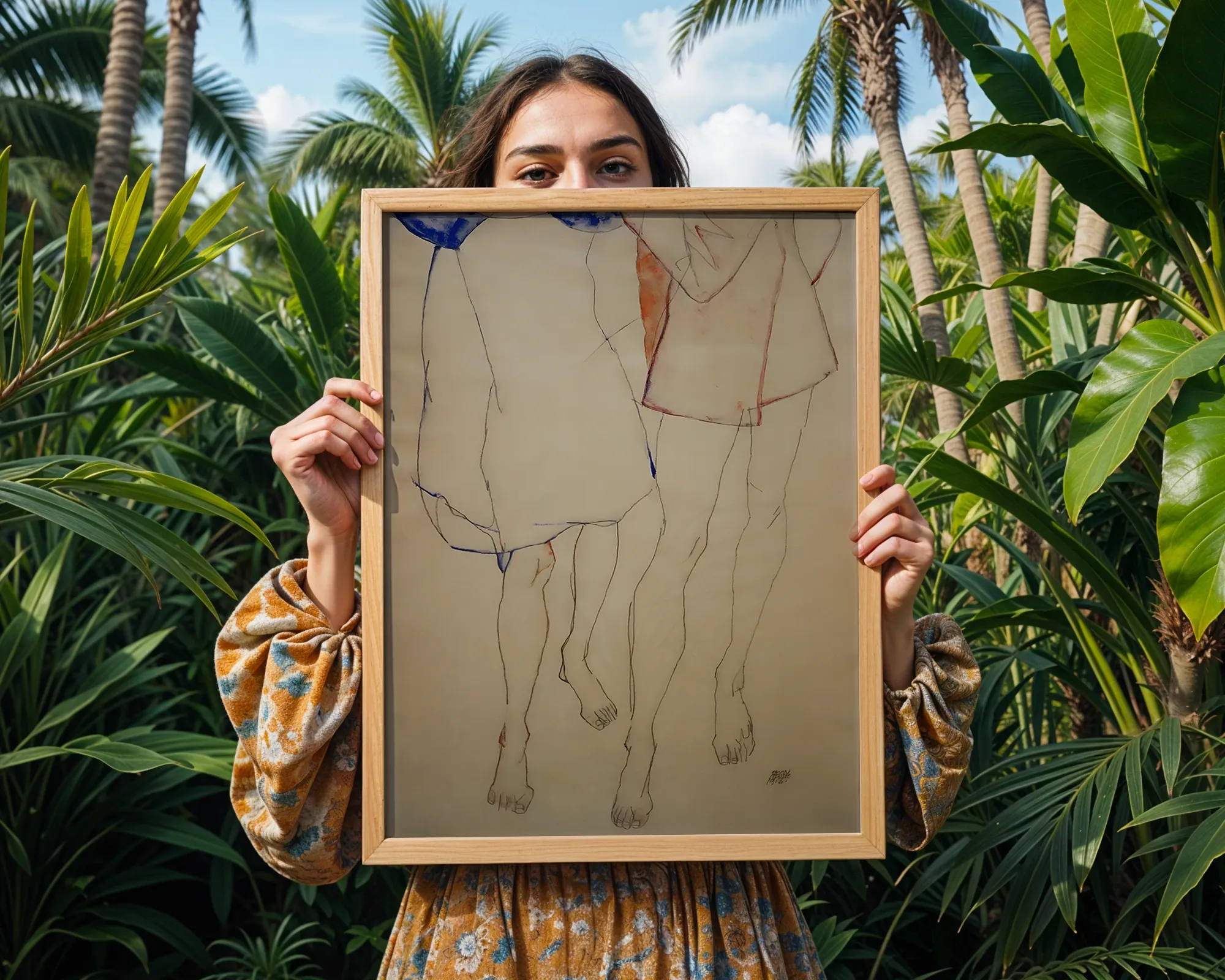 Deux Femmes Debout — Print edition, room view 5