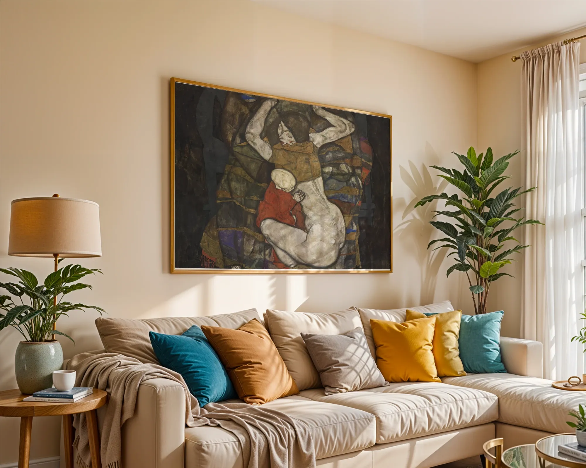 Junge Mutter — Print edition, room view 2