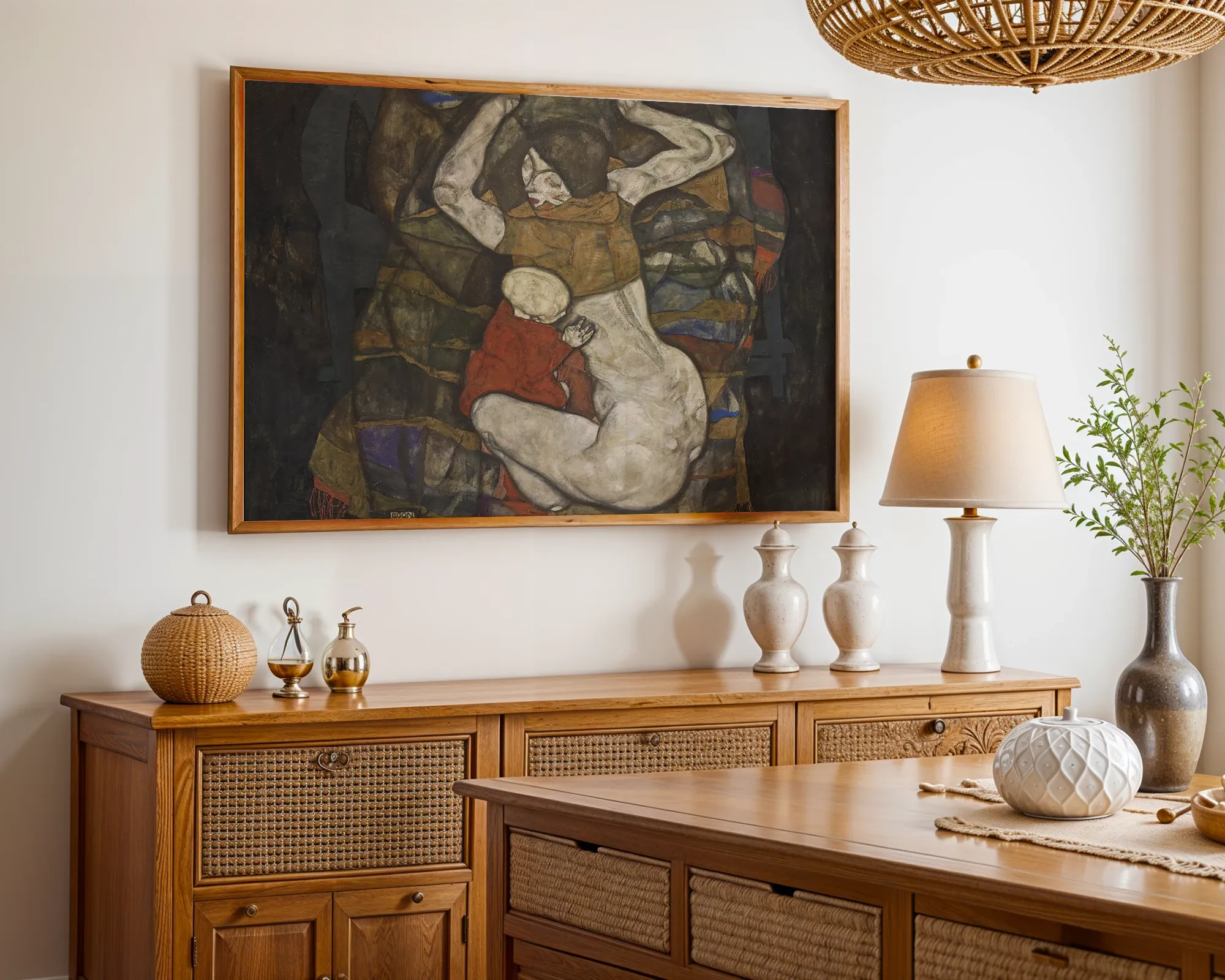 Junge Mutter — Print edition, room view 4