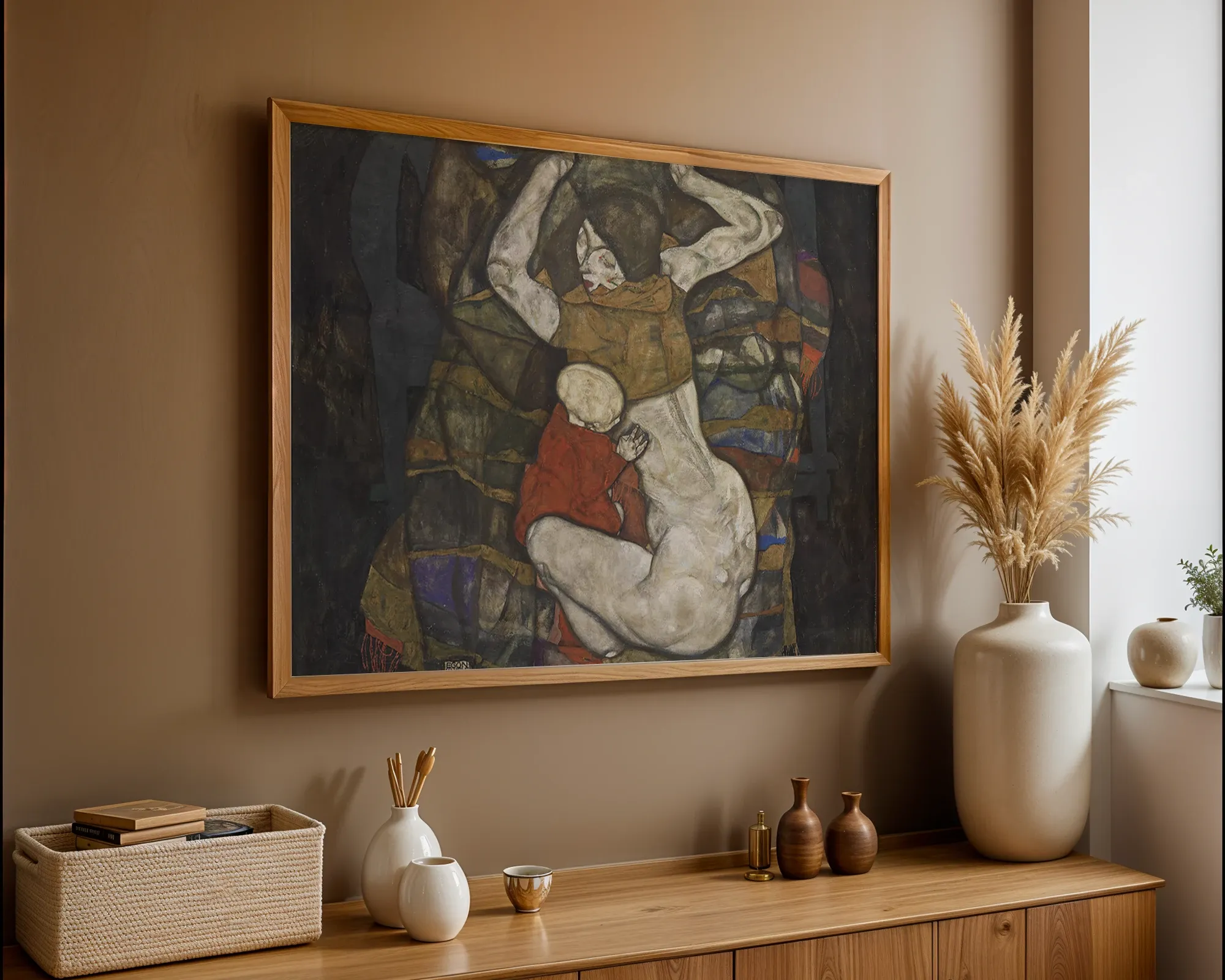 Junge Mutter — Print edition, room view 5