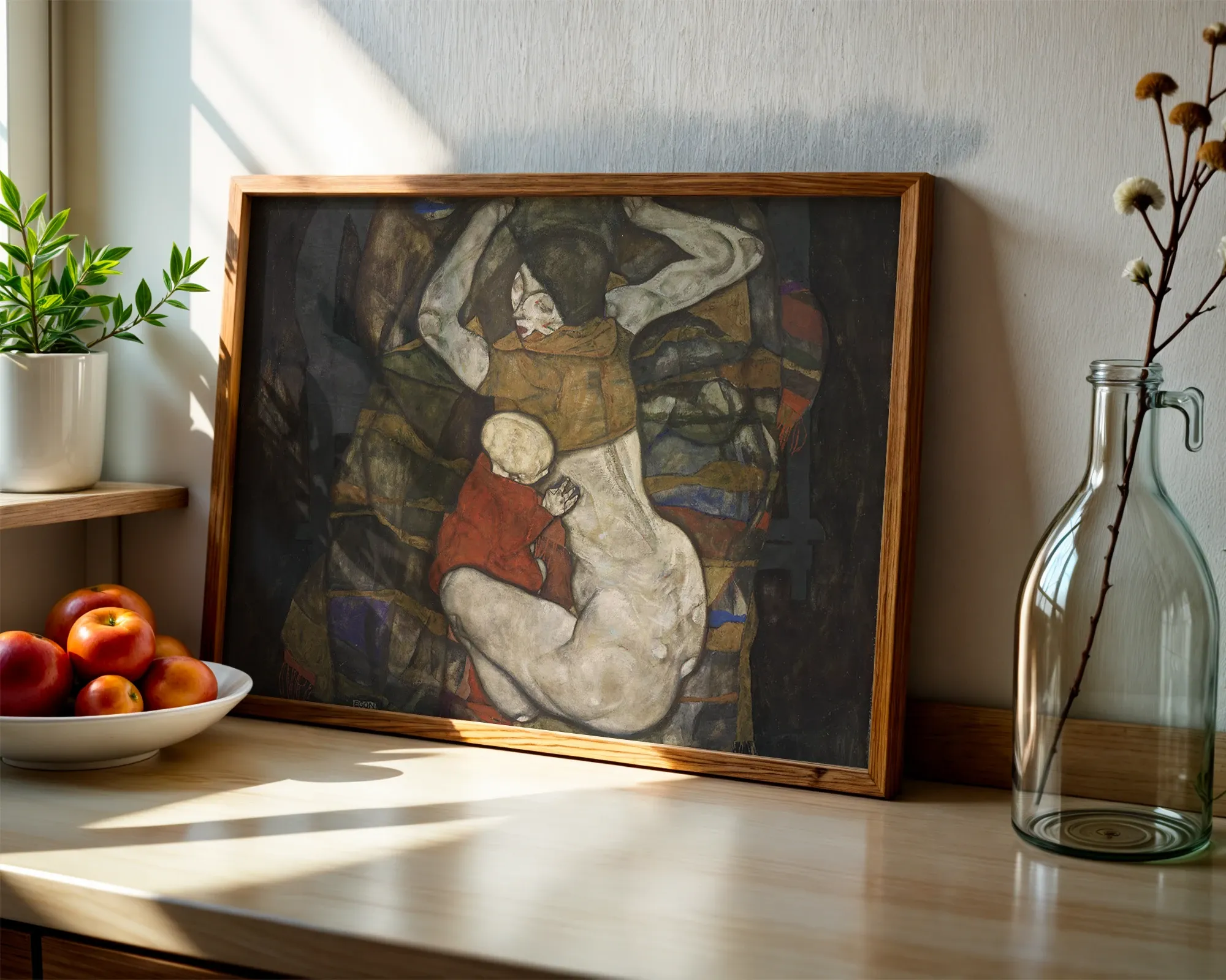 Junge Mutter — Print edition, room view 6