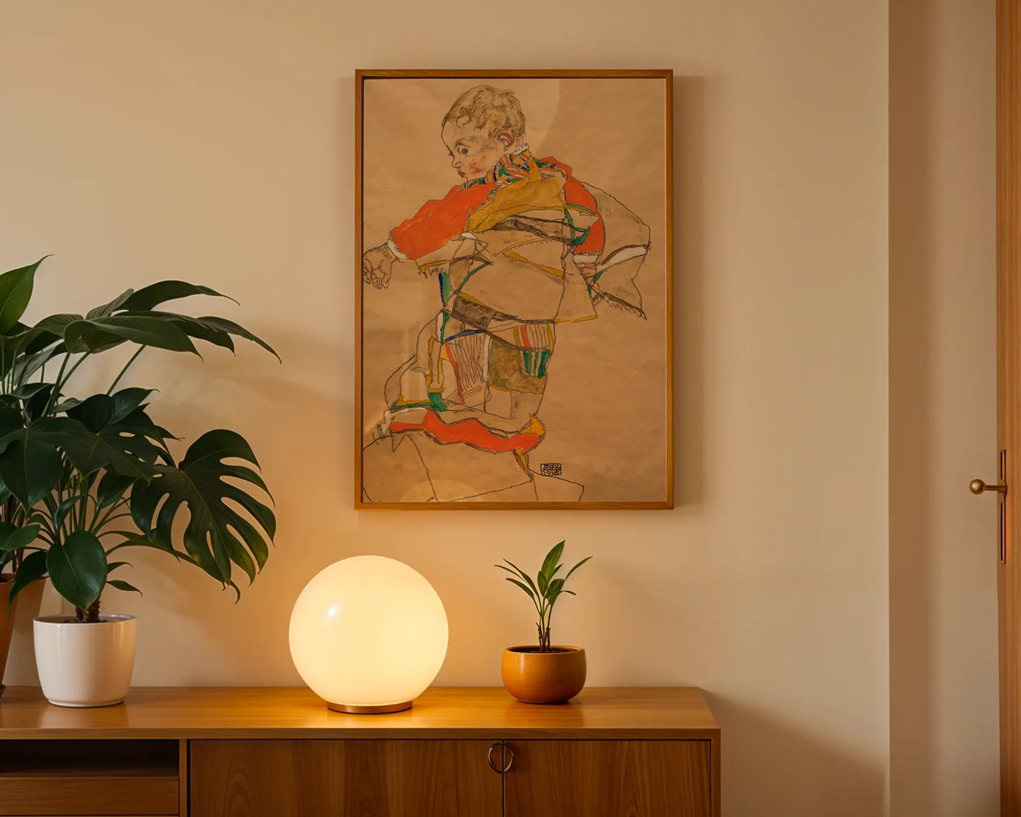 Portrait of a Child — Print edition, room view 3