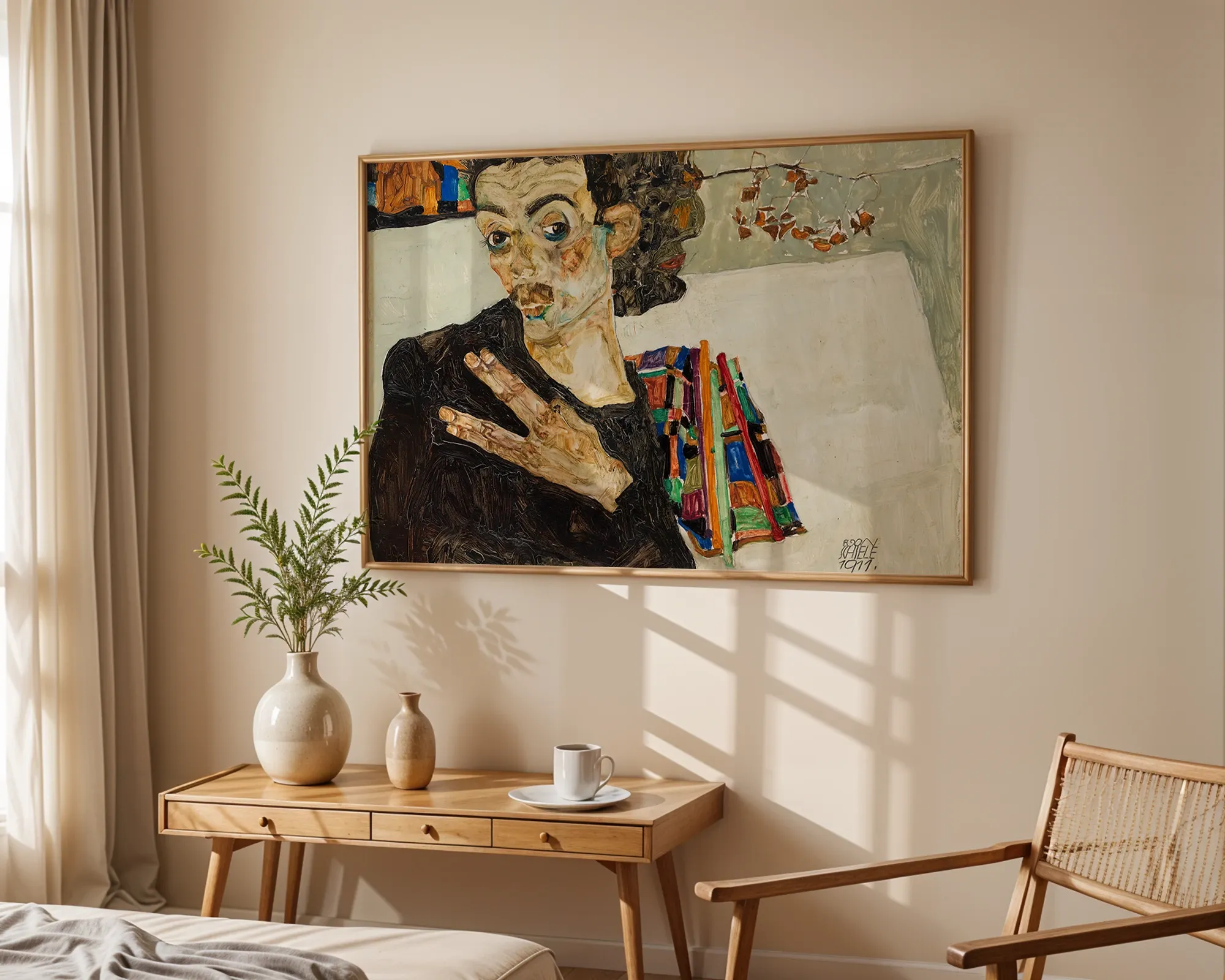 Selbstbildnis — Print edition, room view 1