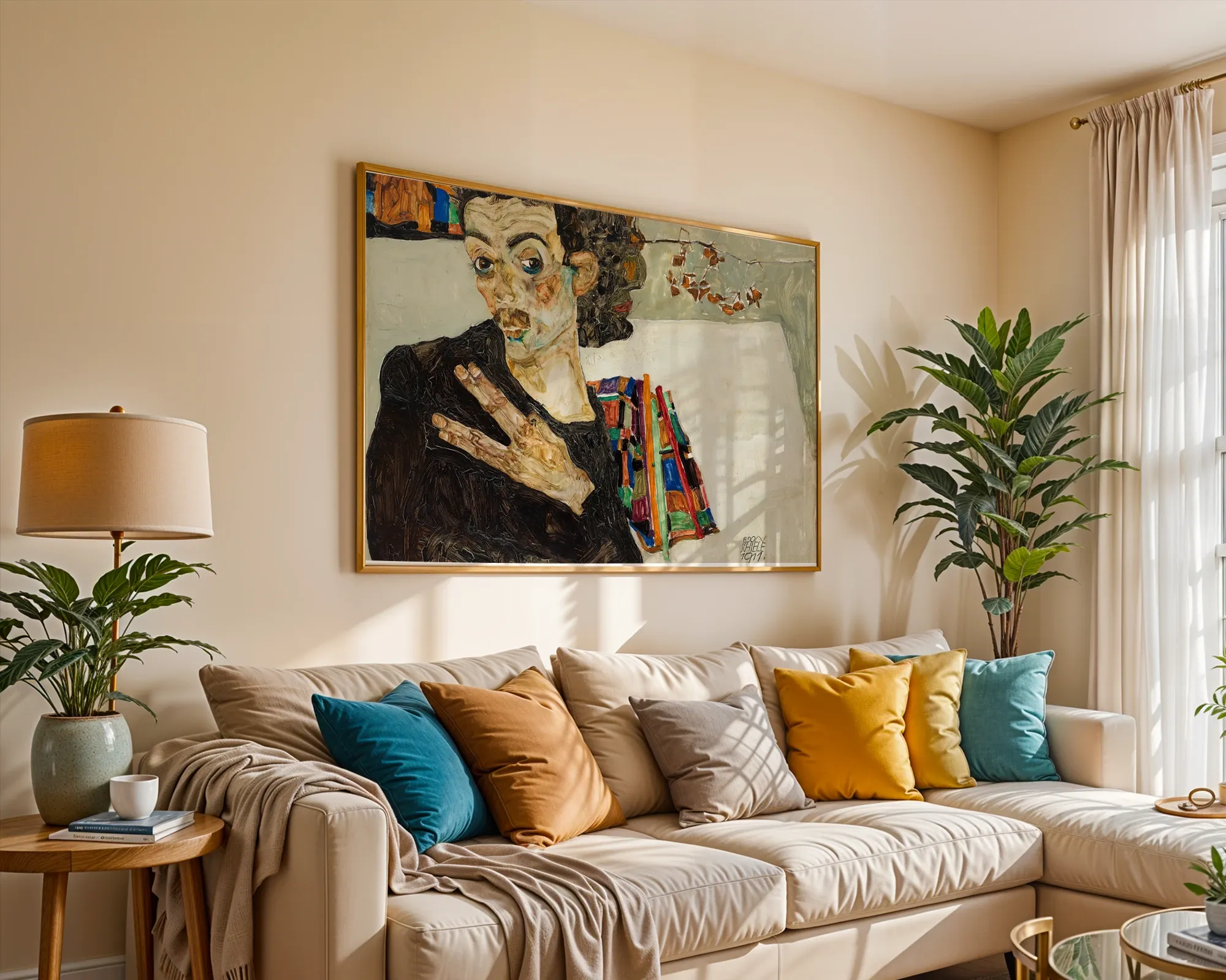 Selbstbildnis — Print edition, room view 2