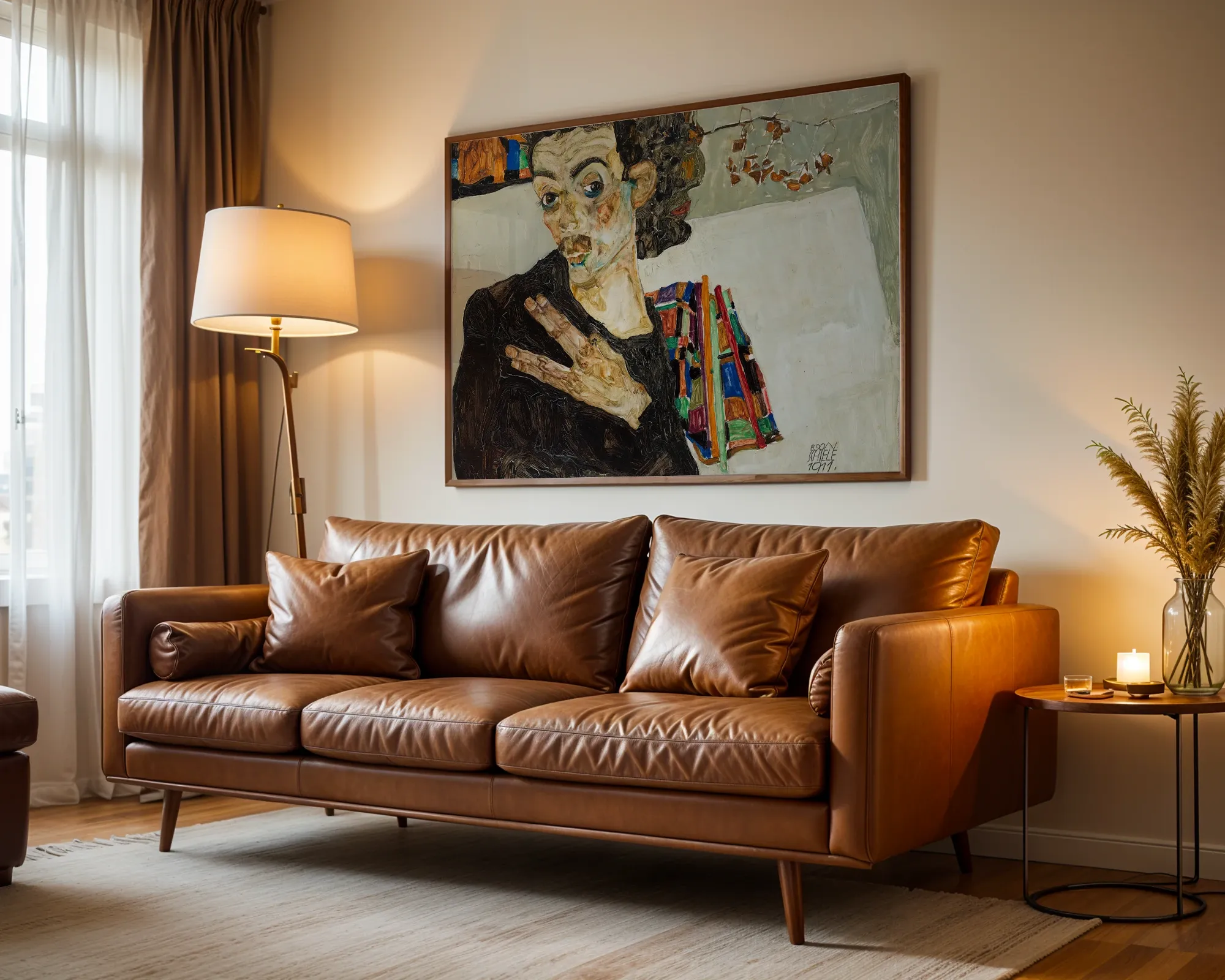 Selbstbildnis — Print edition, room view 3