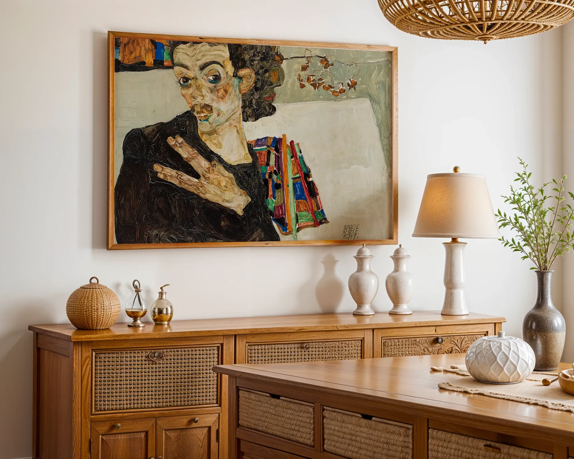 Selbstbildnis — Print edition, room view 4